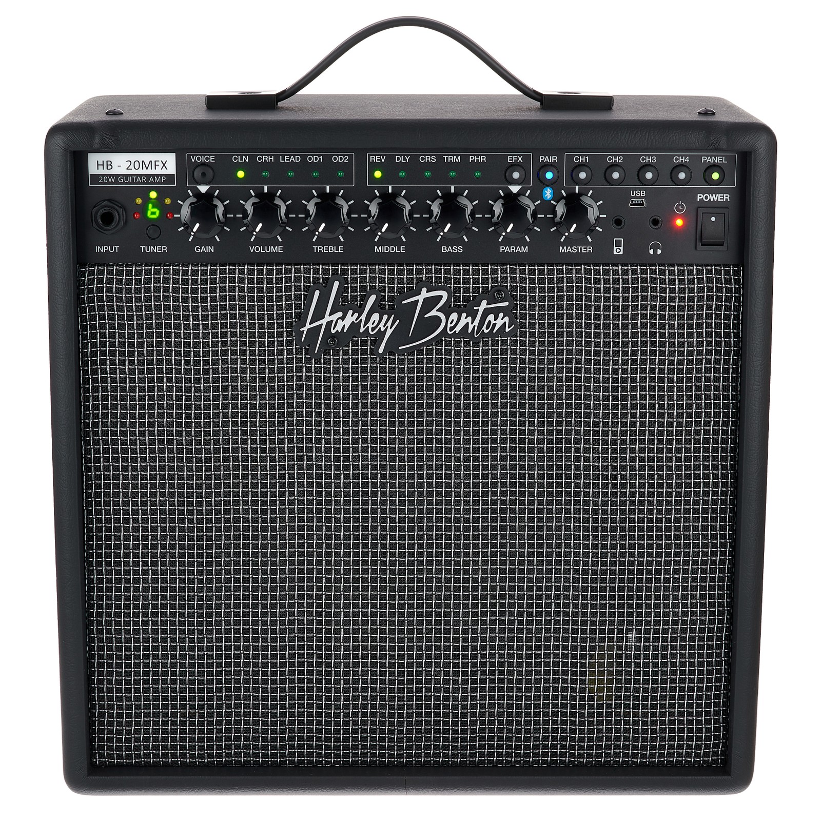 Harley Benton HB-20MFX E-Gitarren Modelling Combo