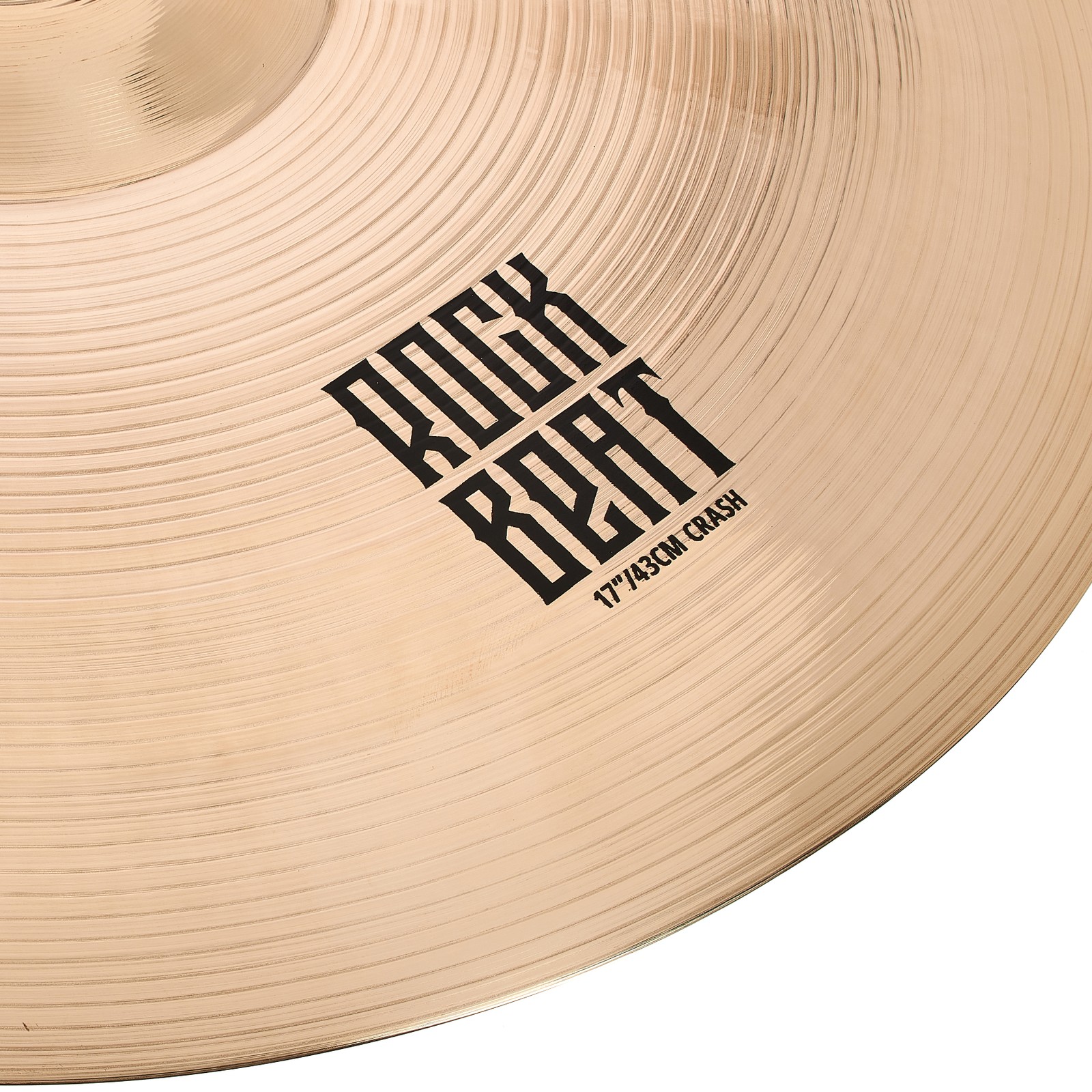 Detail of Zultan Rock Beat 17" Crash