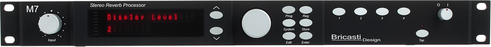 Bricasti Design M7 Reverb, frontal