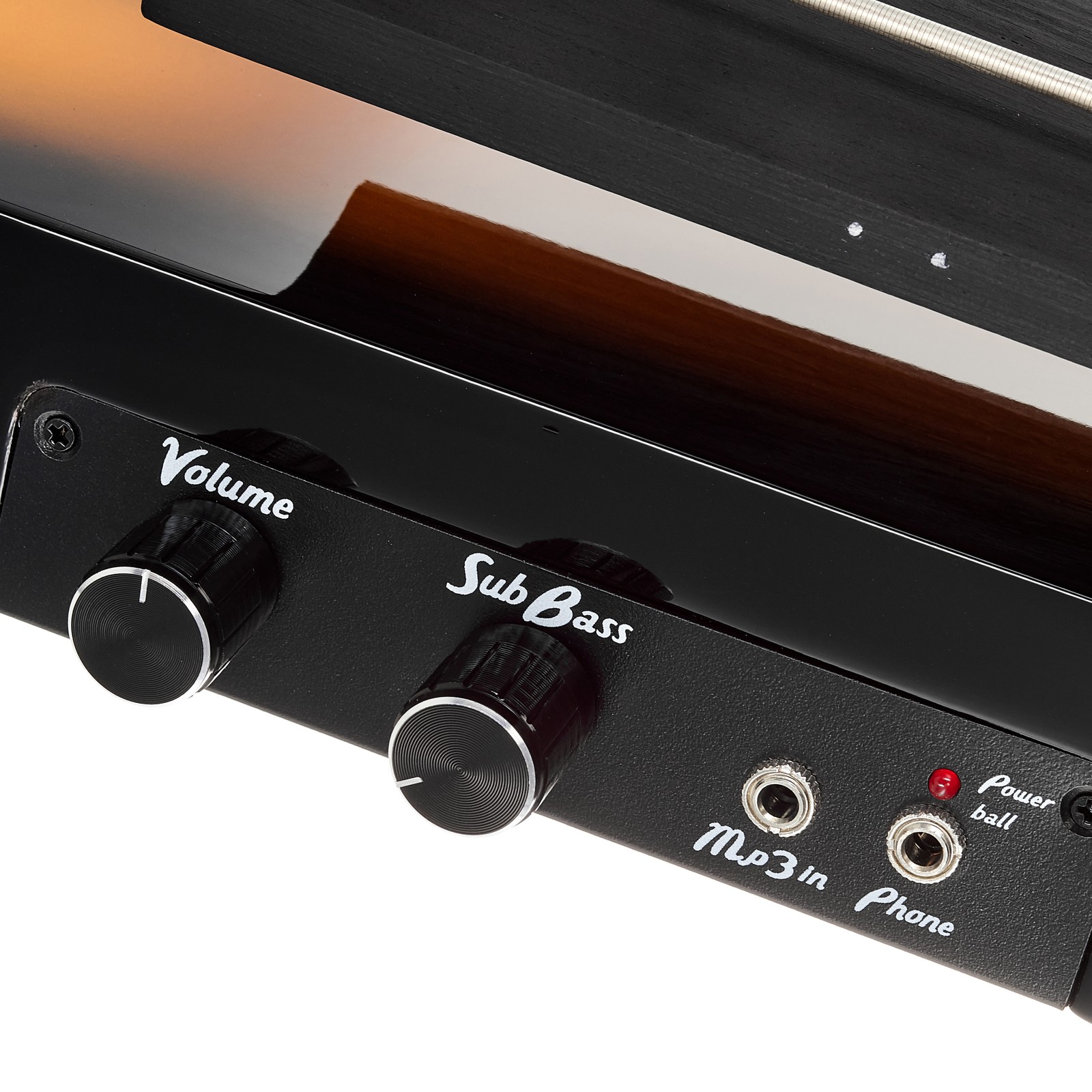 Harley Benton DB02-LH/SB Elec. Double Bass Potis