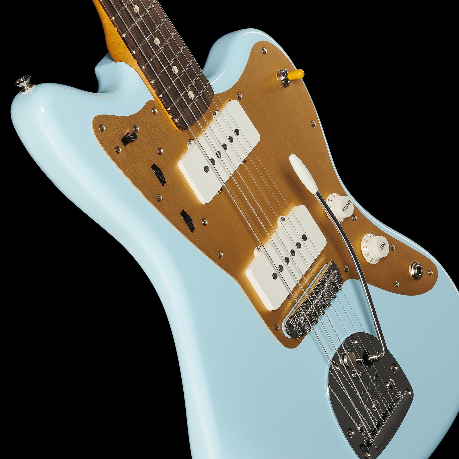 Zwei breite Singlecoils auf der Fender Vintera II 50s Jazzmaster SB