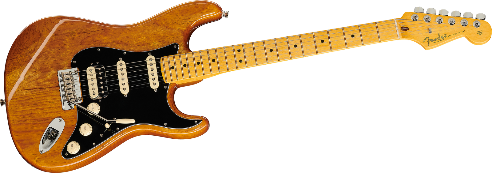 Fender AM Pro II Strat HSS MN RST PIN E-Gitarre