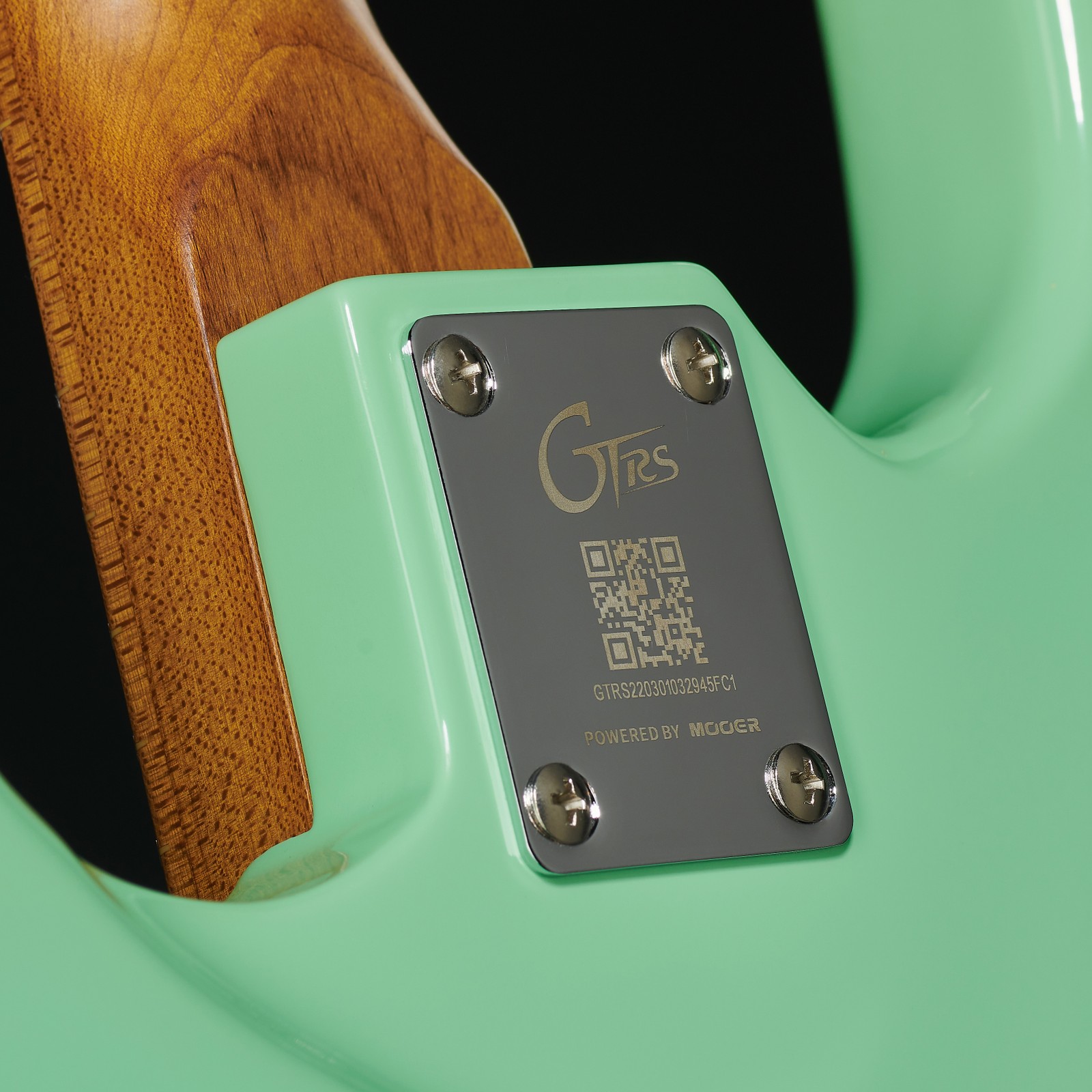 GTRS logo on the neck plate