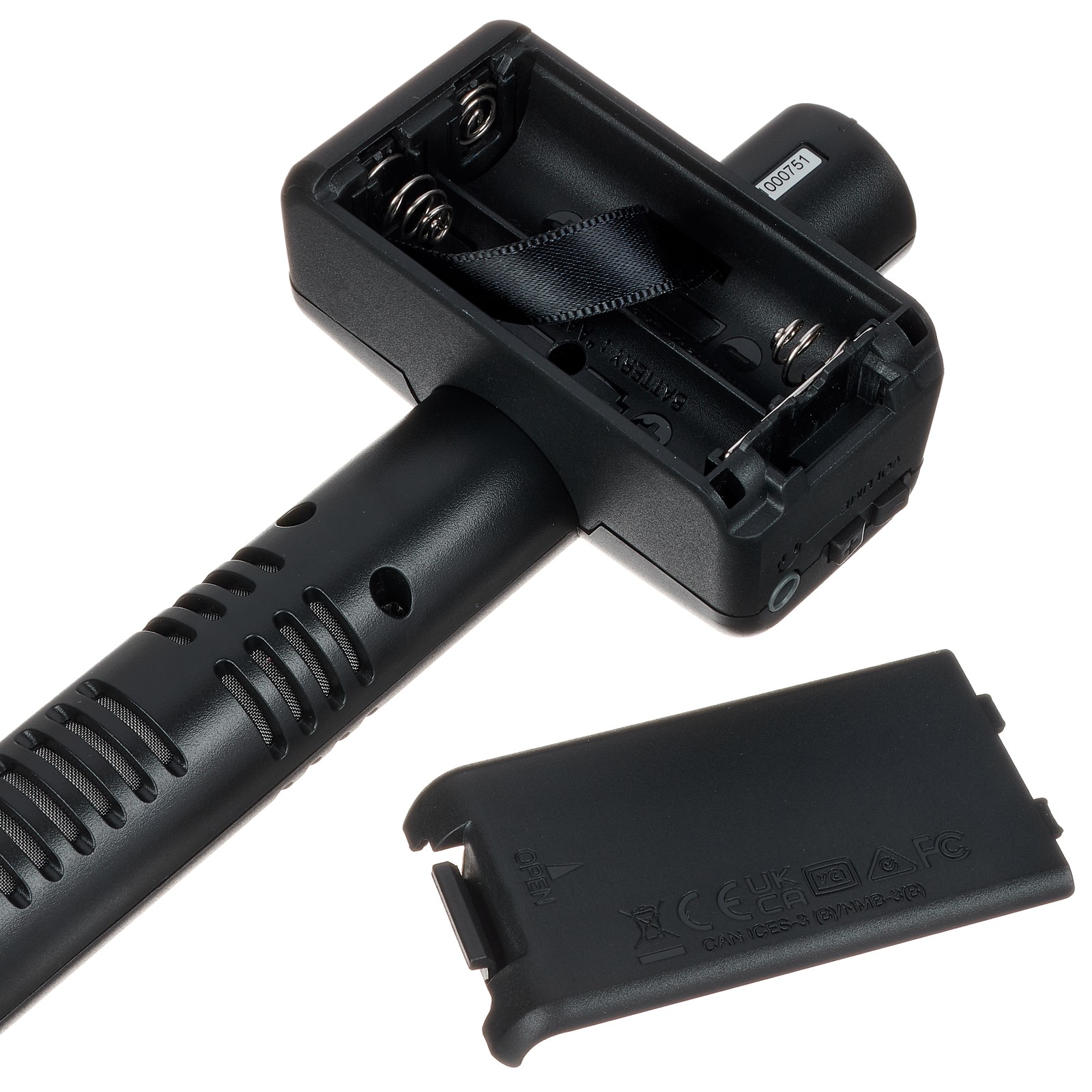 Zoom M3 MicTrak Batteriefach