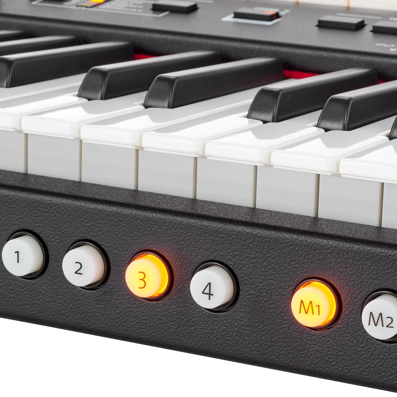 Bedienelemente des Johannus One Sakralorgel Keyboards