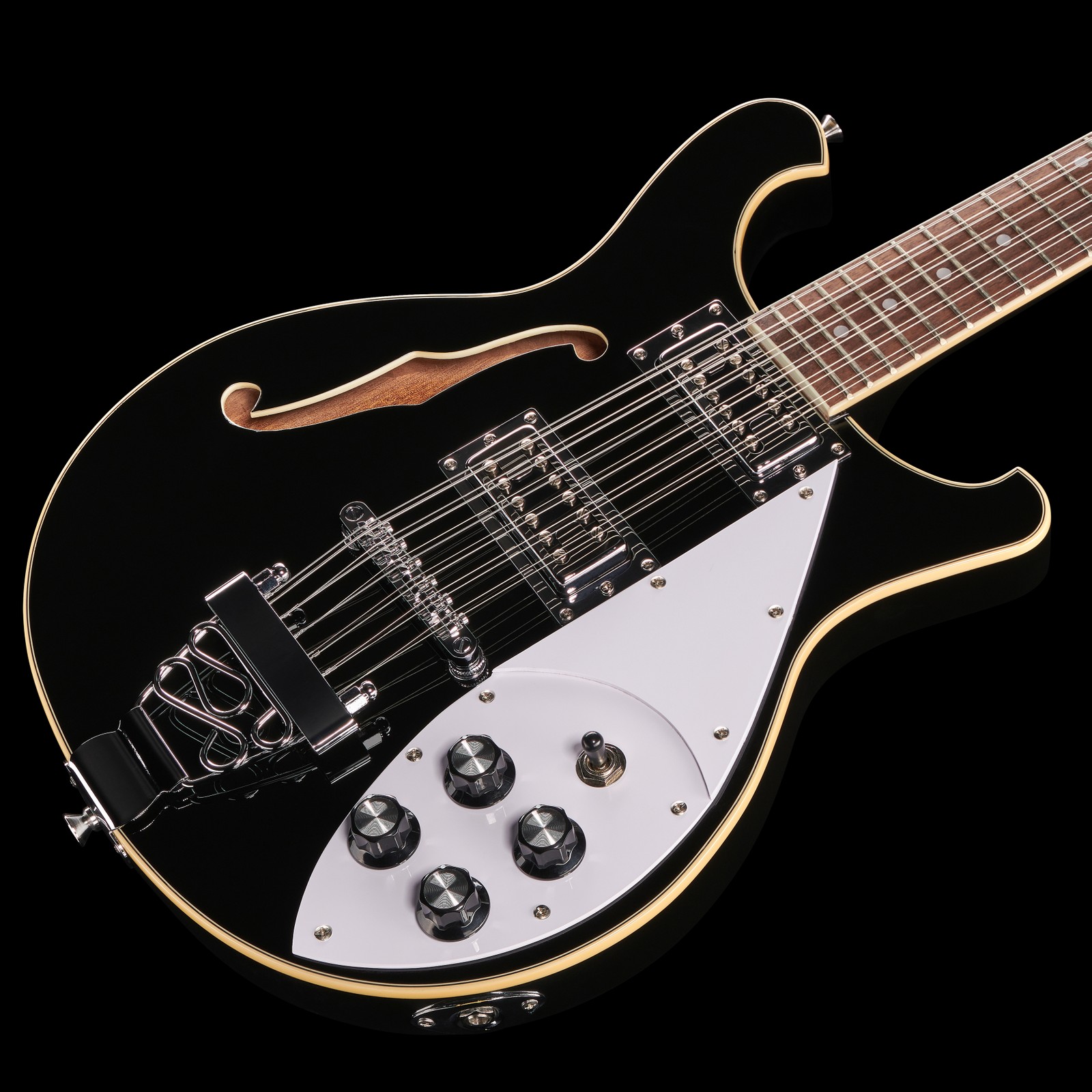 Harley Benton RB-612BK Classic Series 12-Saiter E-Gitarre