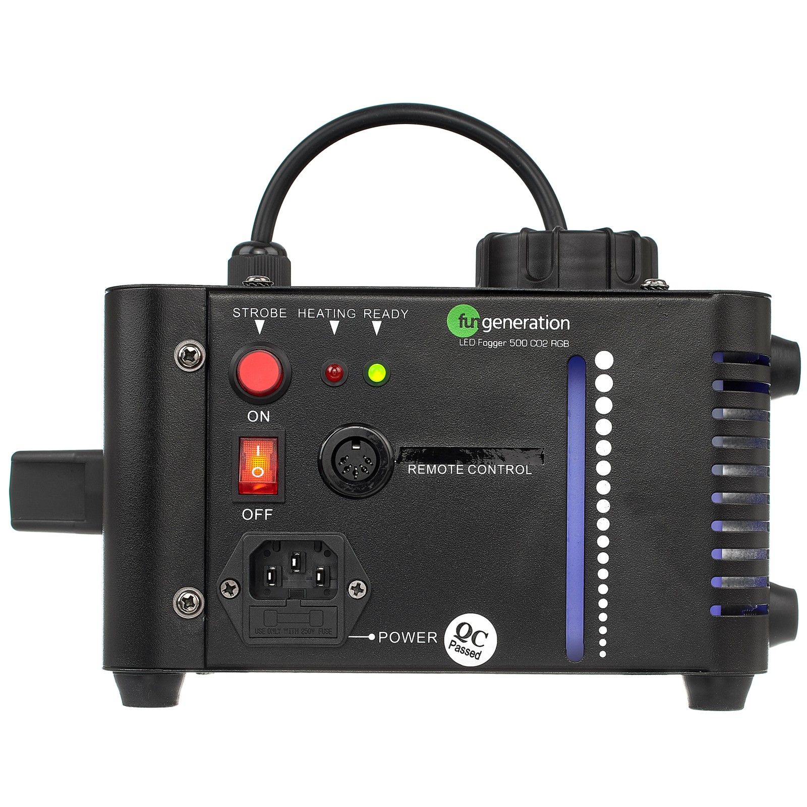 Fun Generation LED Fogger 500 CO2 RGB, Seitenansicht