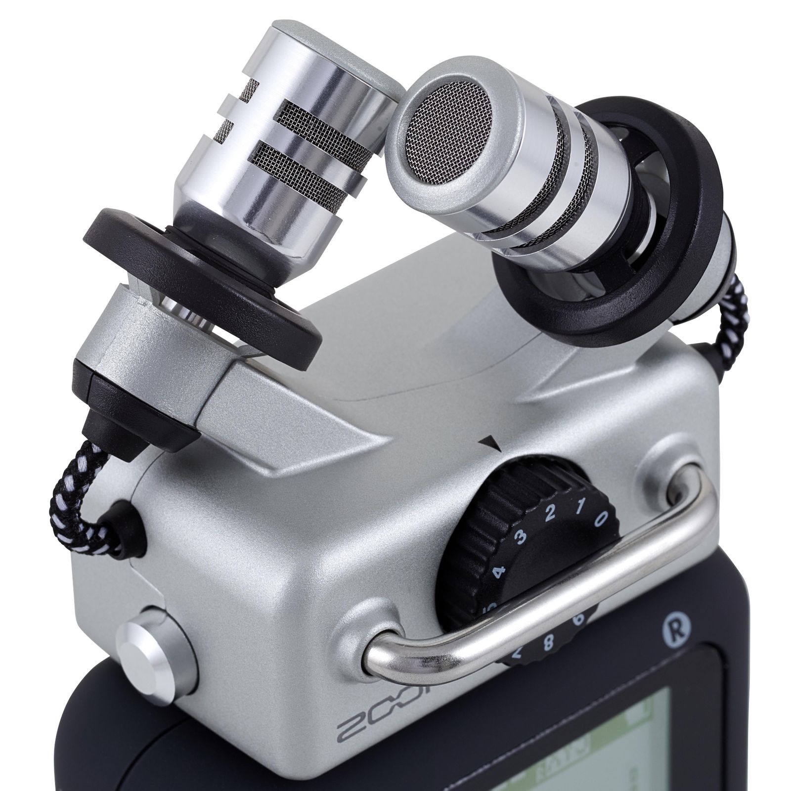 Stereo-Mikrofon in XY-Konfiguration am Zoom H5