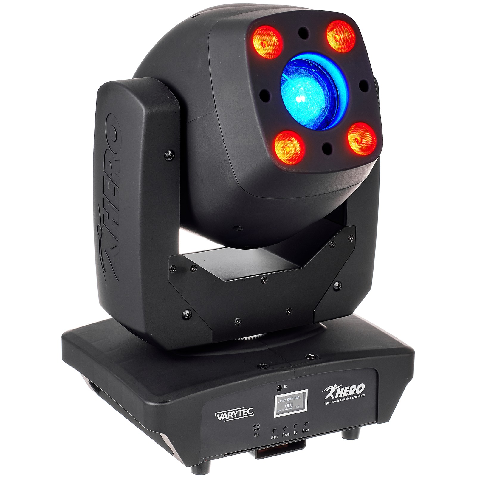 Varytec Hero Spot Wash 140 2in1 RGBW+W 2in1 LED Spot-Wash-Moving-Head