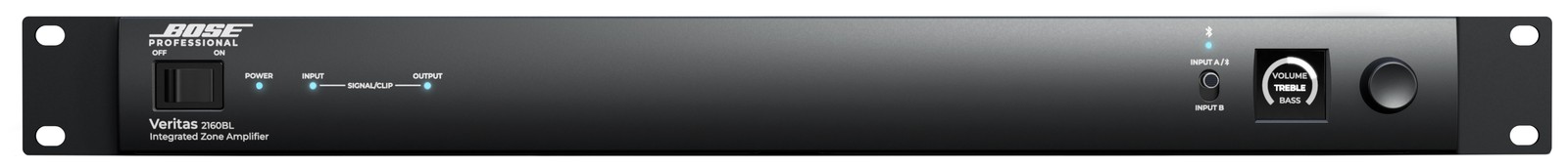 Vorderseite der Bose Professional Veritas 2160BL Endstufe