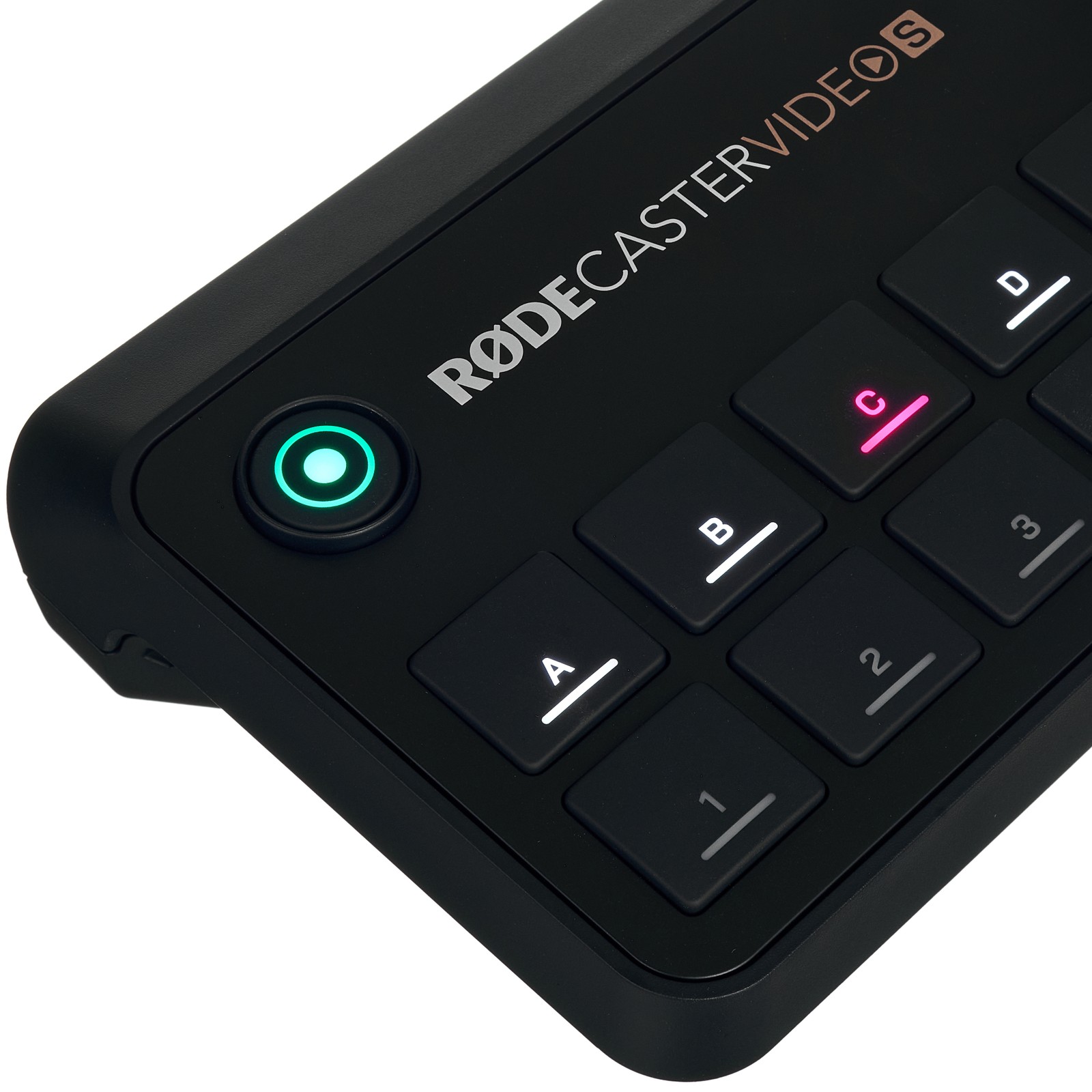 Bedienelemente des Rode RodeCaster Video S