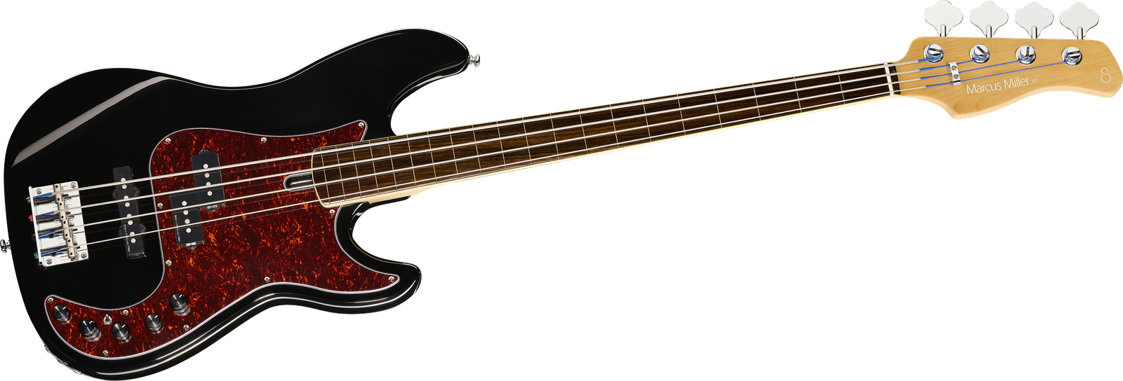 Marcus Miller P7 Alder 4 Fretless BK 2nd Gen E-Bass