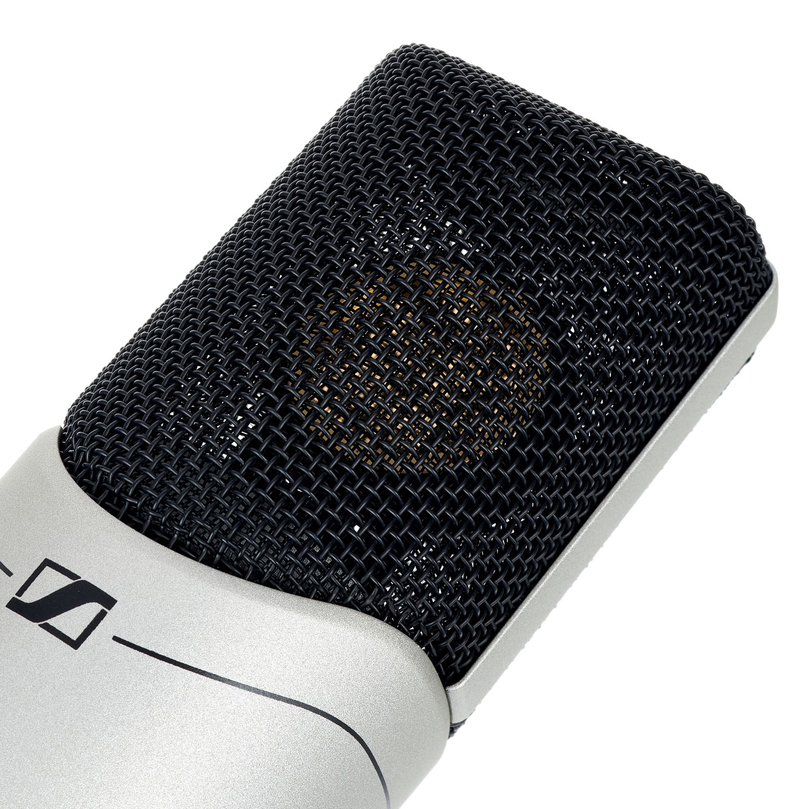 Schutzgitter mit Großmembran am Sennheiser MK4