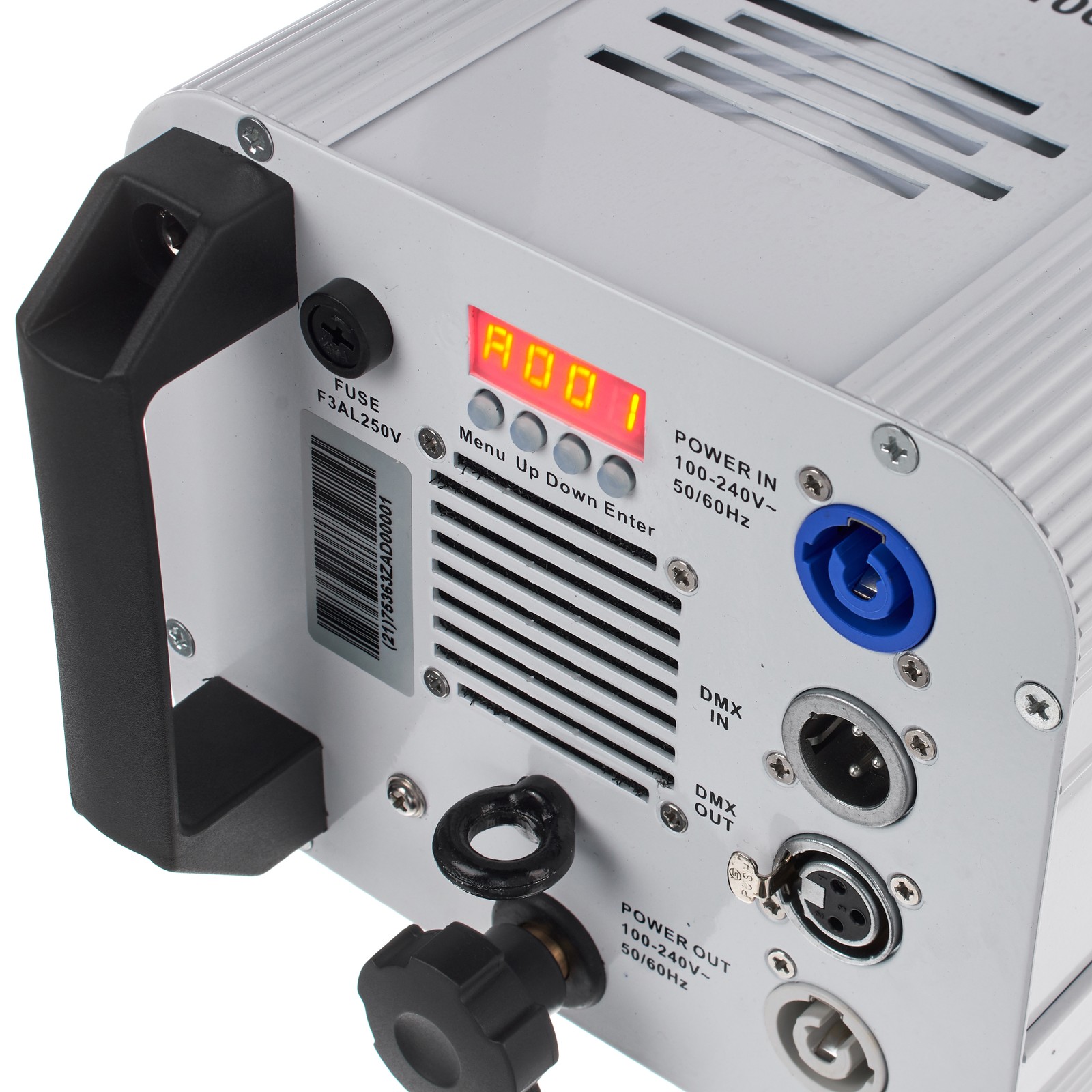 Varytec Theater Spot Rückseite Display