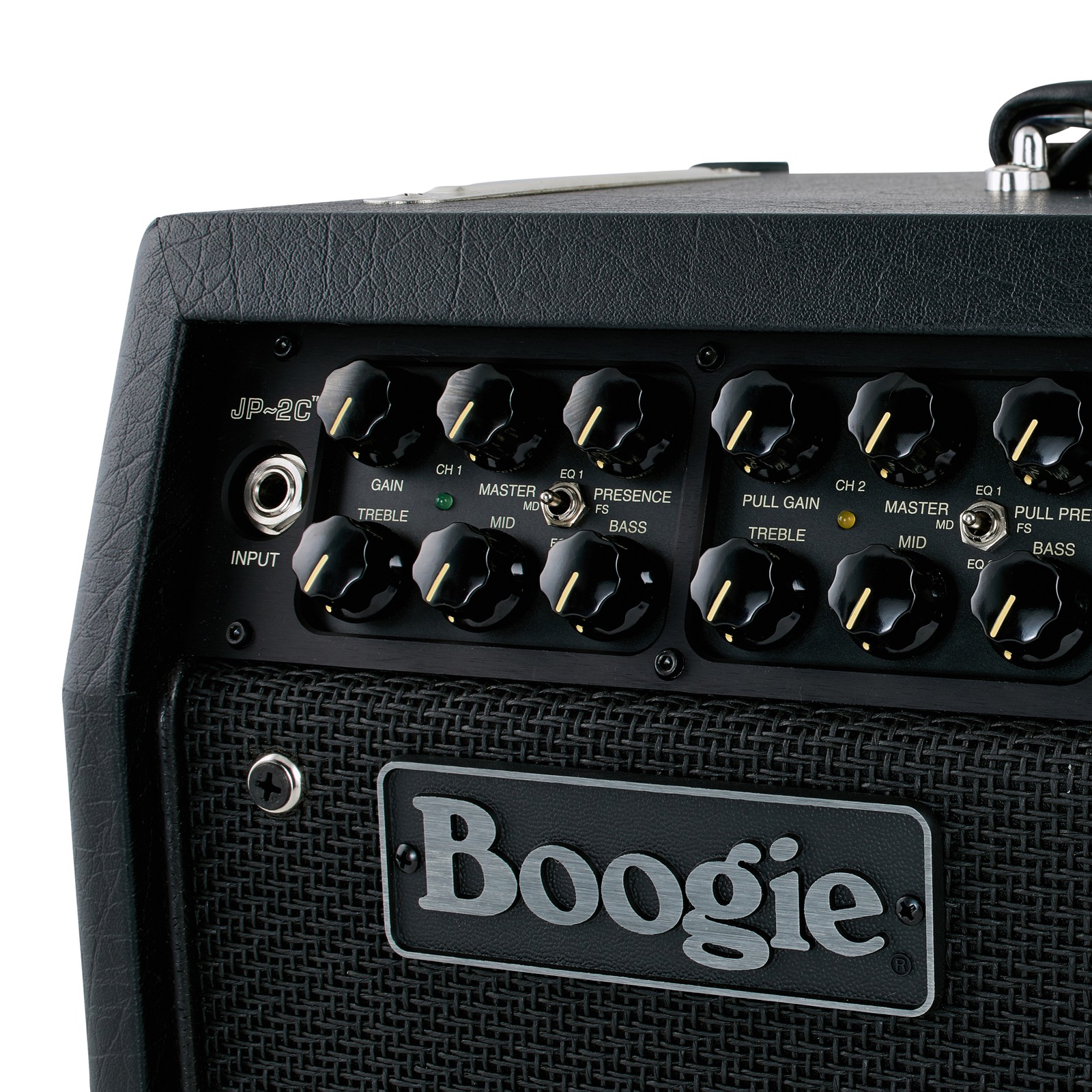 Boogie Logo auf dem Mesa Boogie JP-2C Head