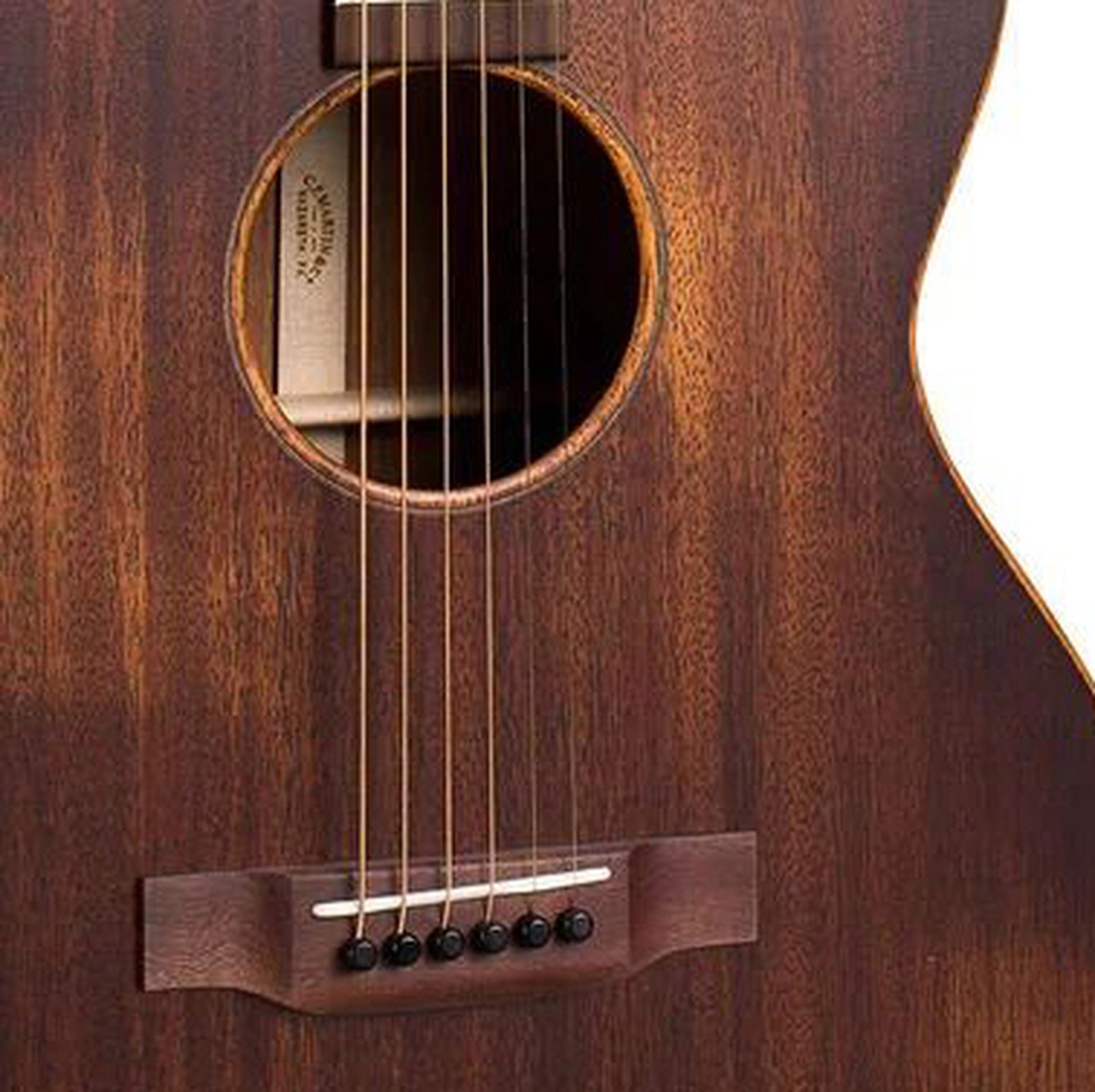 Decke der Martin Guitar 000-15M Streetmaster