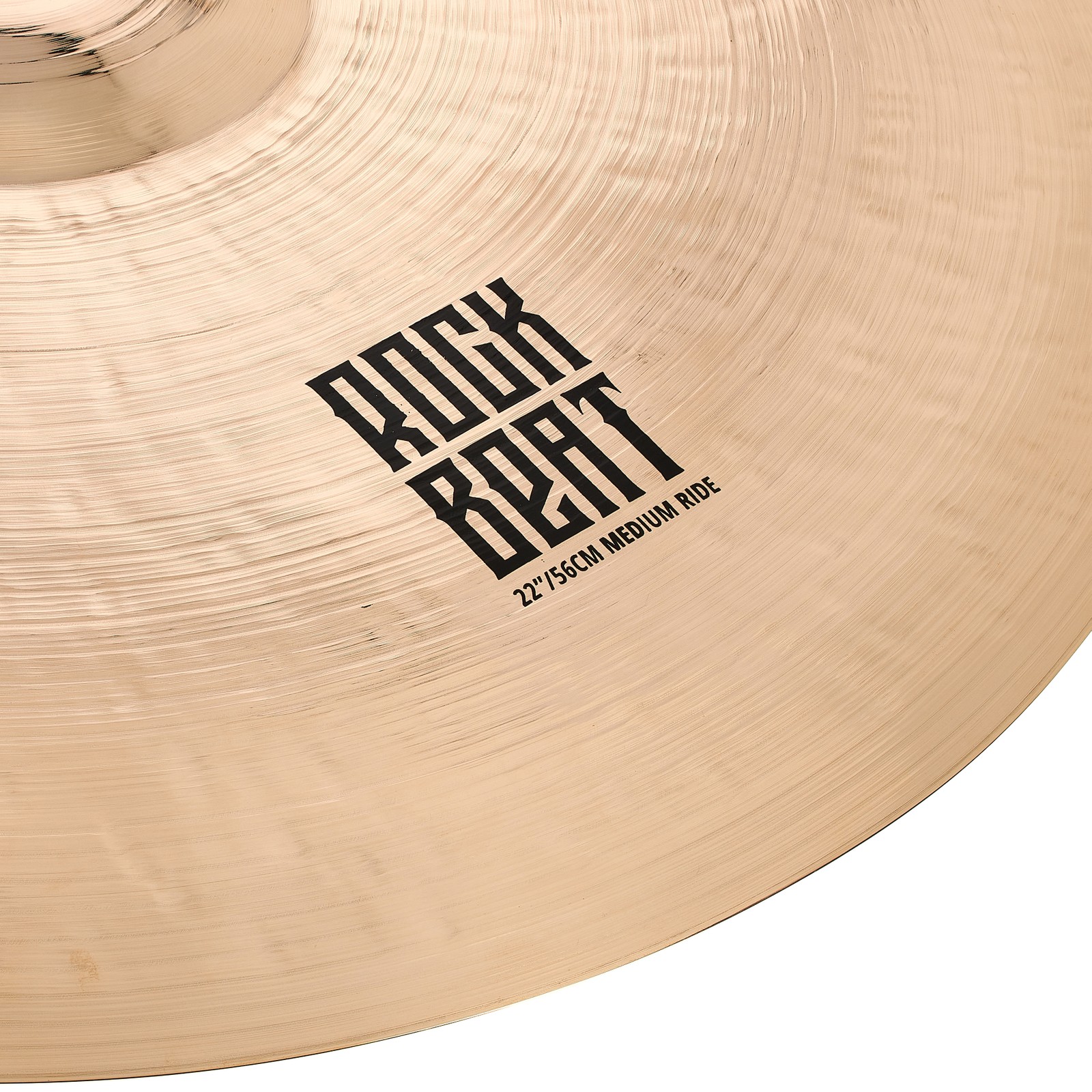 Detail of Zultan Rock Beat 22" Medium Ride