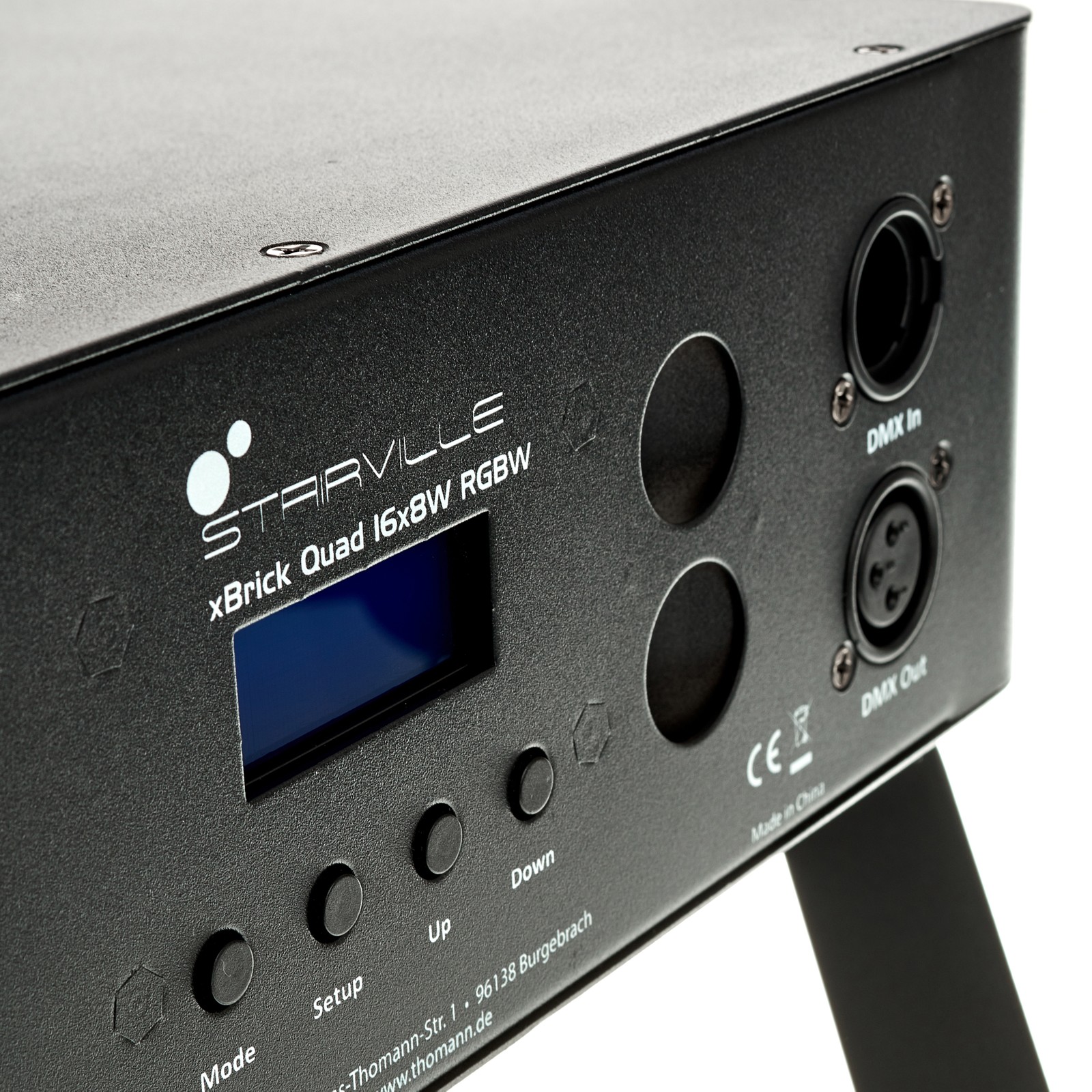 Stairville LED Bühnenfluter xBrick Quad Anschlüsse