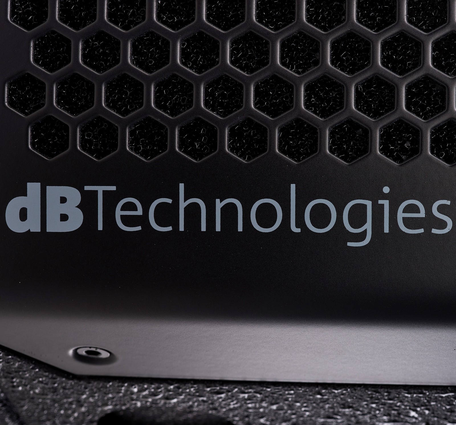 dB Technologies logo on the Sub 615 Active Subwoofer