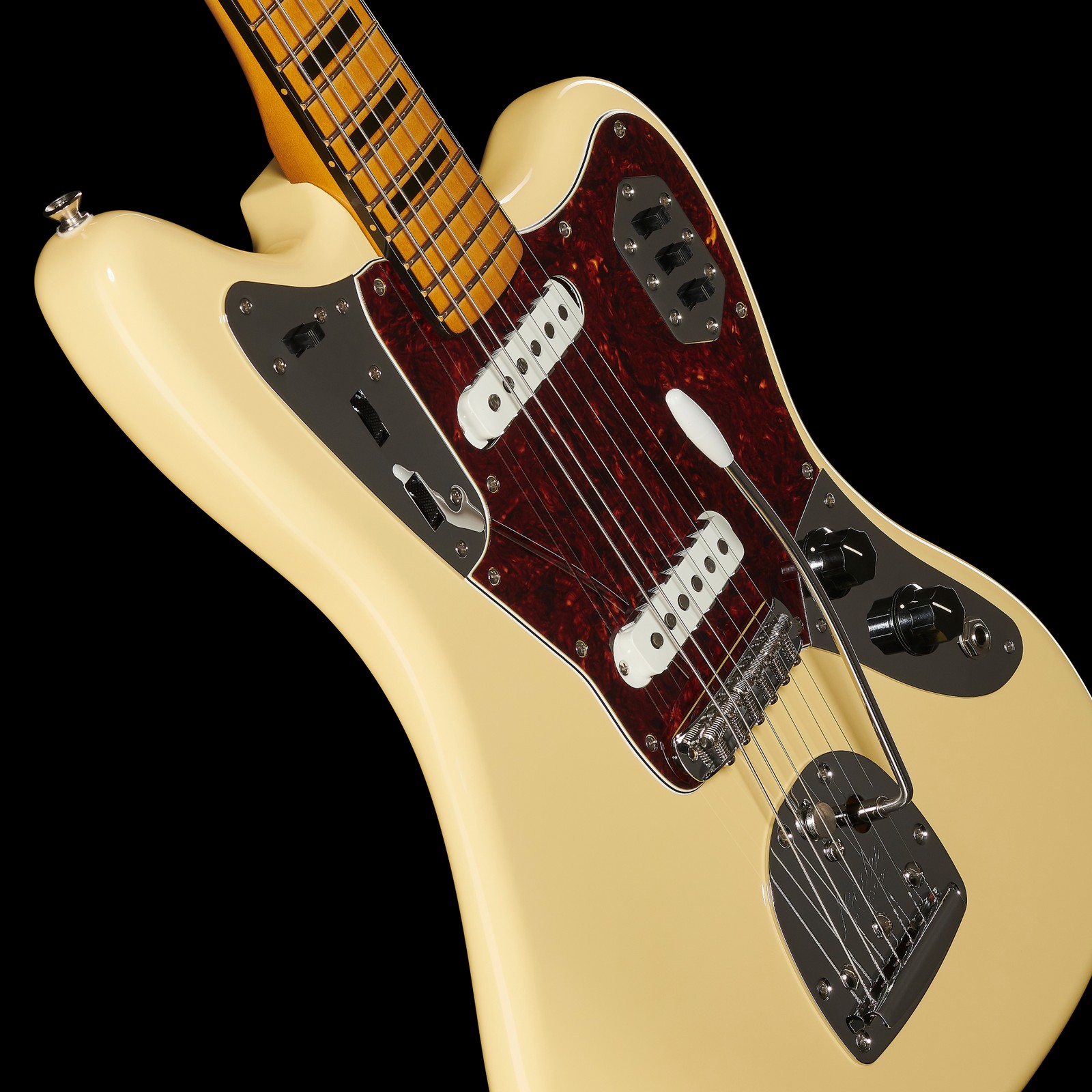 Elektrik und Singlecoils auf der Fender Vintera II 70s Jaguar VW