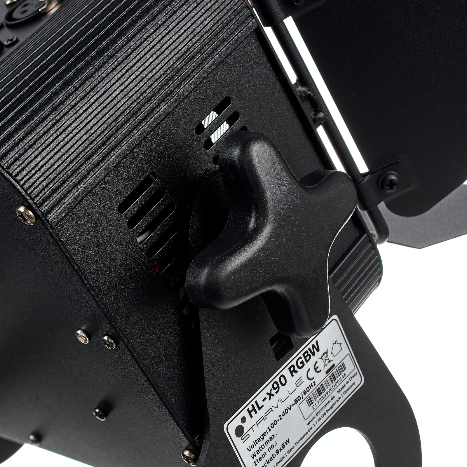 Aufstellbügel des Stairville HL-x90 RGBW LED Bühnenfluters