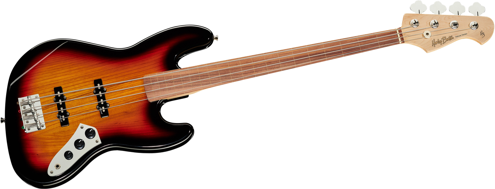 La Harley Benton JB-40FL 3-Tone Sunburst