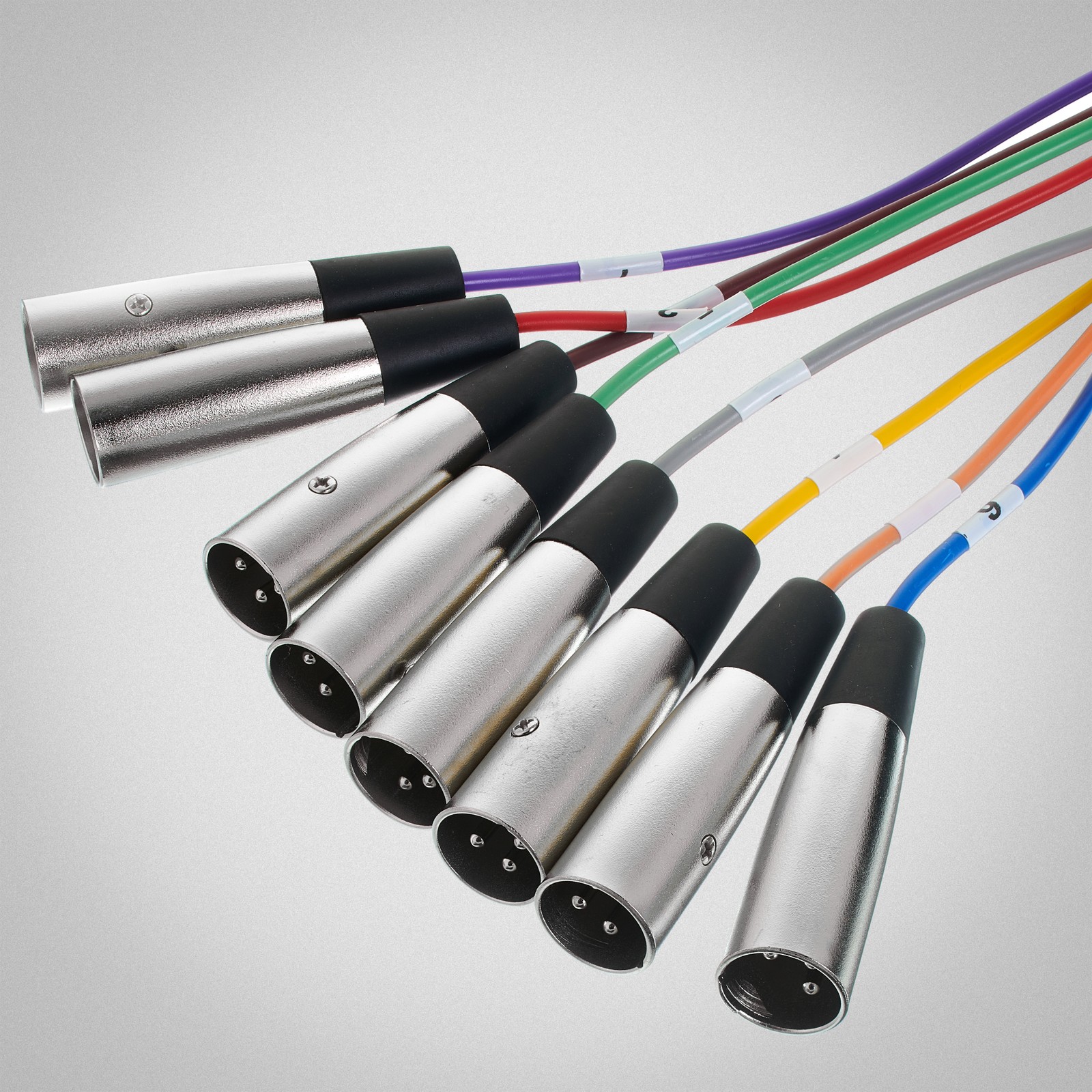 Hosa DTM804 Multicore, Symmetrisches 8-fach Multicore