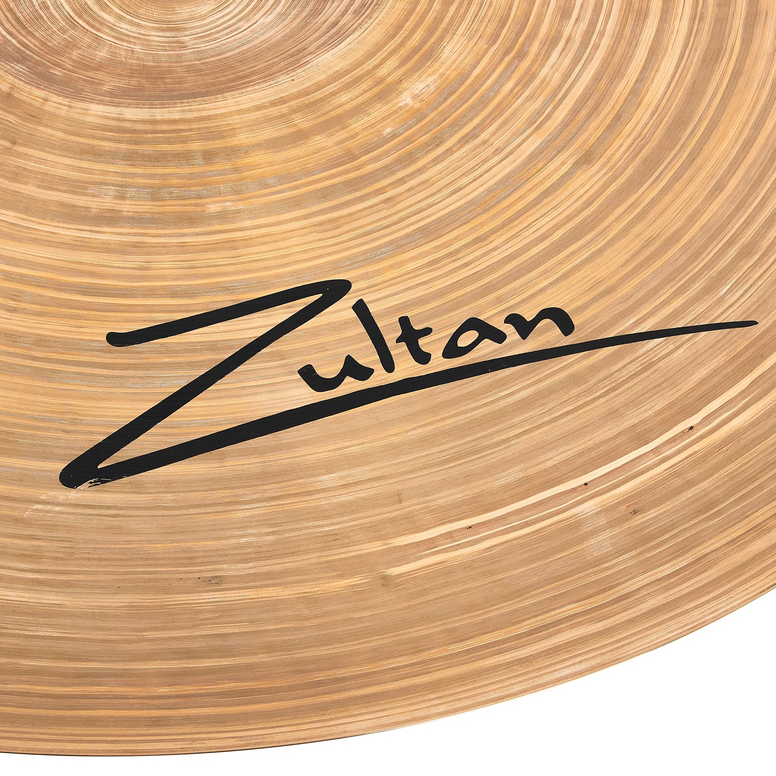 Zultan Logo auf Becken der Heritage Serie