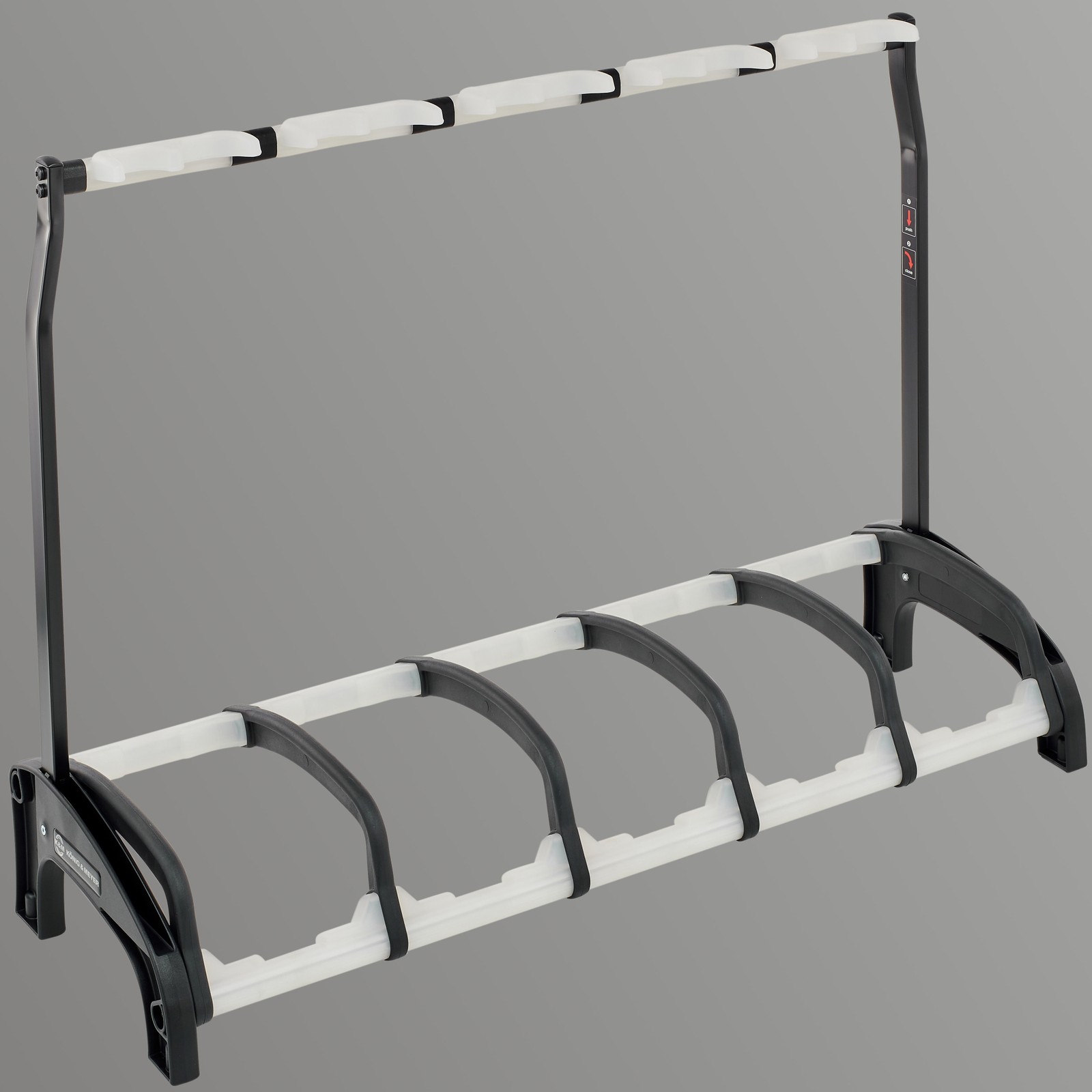 K&M 17515 Guardian Translucent 5-fach Gitarrenständer