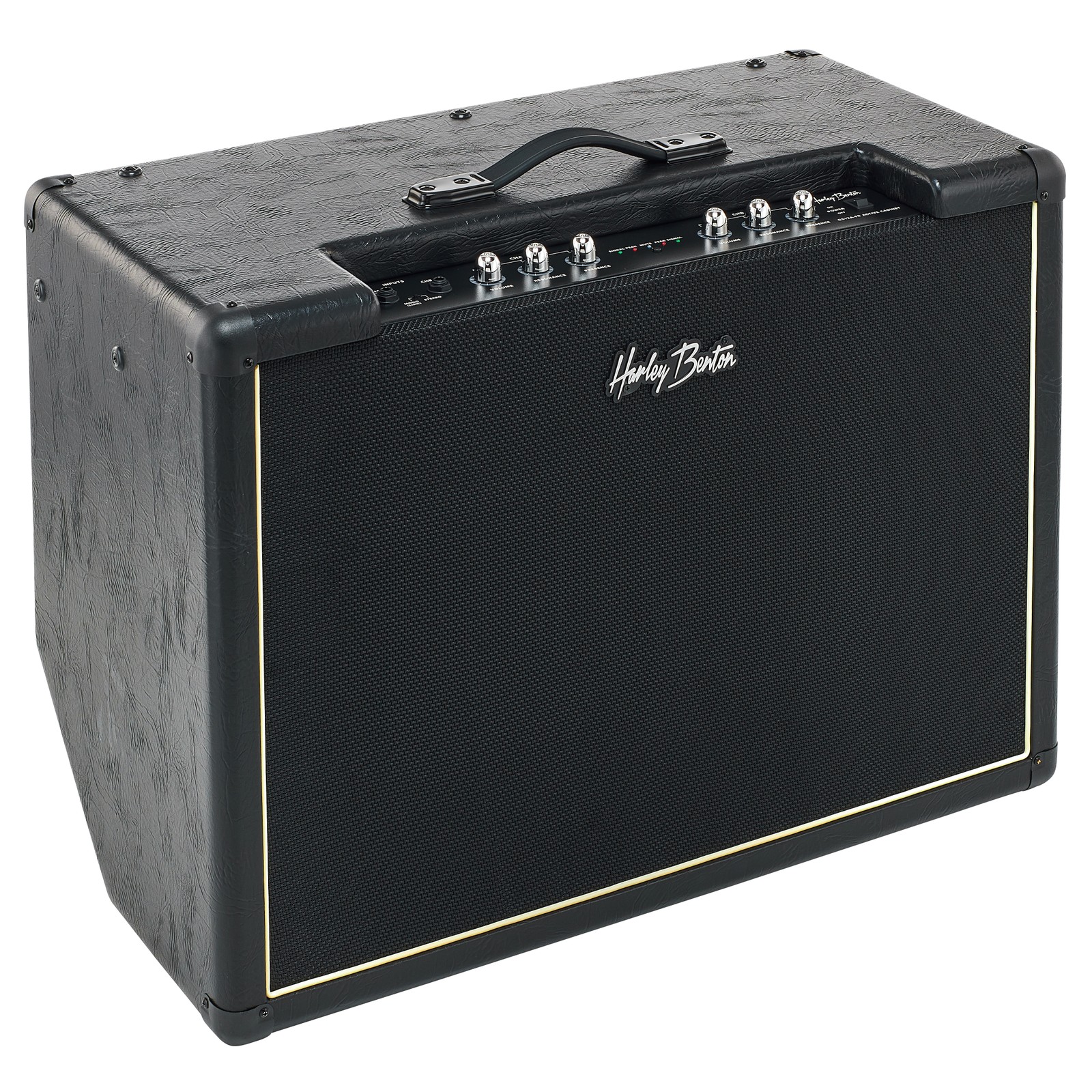 Full Range Flat Response Lautsprecher Harley Benton G212A-FR Active Cabinet von schräg vorne