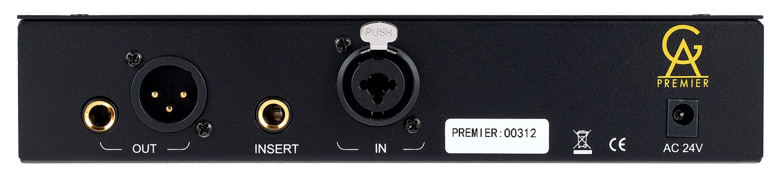 Mikrofonvorverstärker Anschlüsse Rückseite