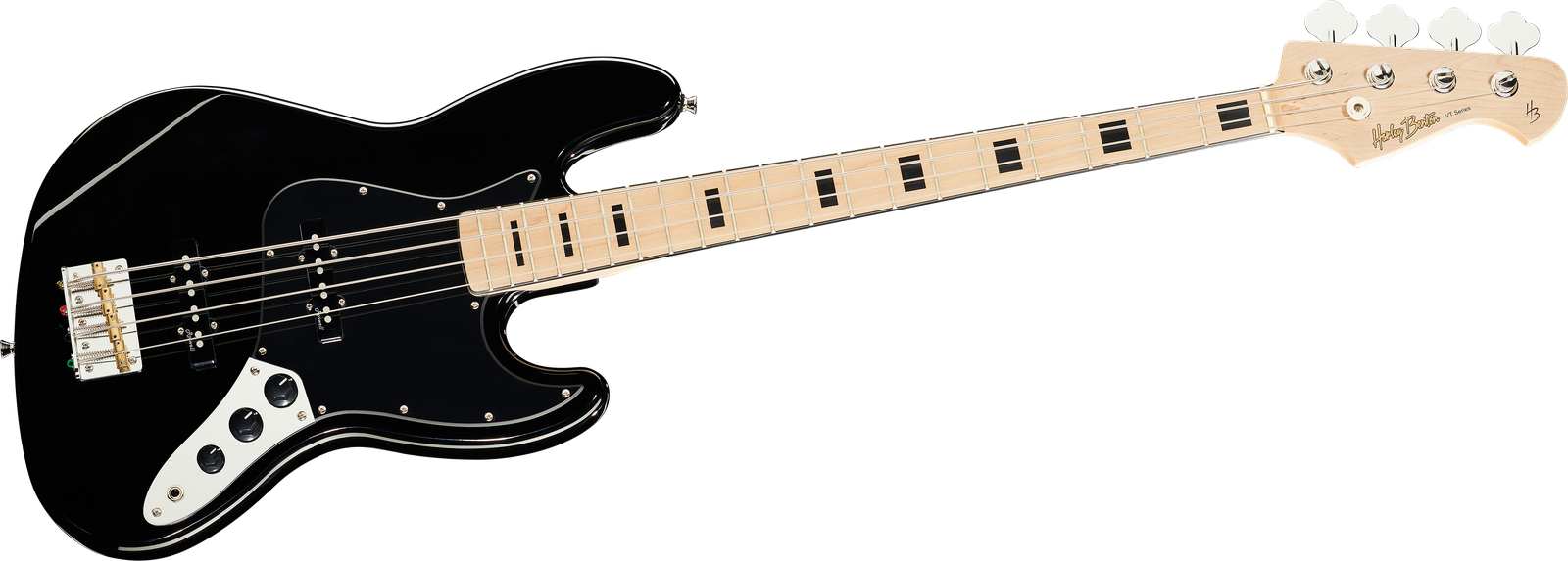 Harley Benton JB-75MN Black Vintage Series Electric Bass