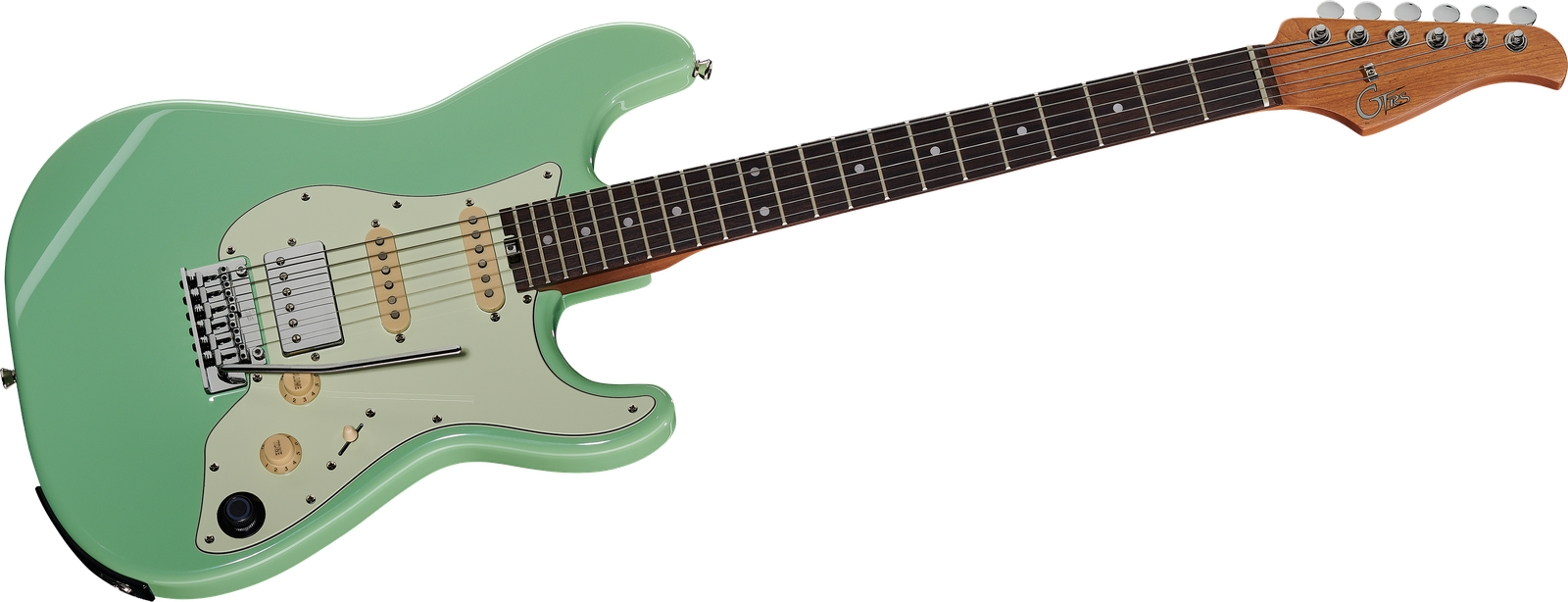 MOOER / GTRS 800 Green 新品ギター MOOER GTRS S800 -Green-《エフェクター/アンプモデル内蔵ギター