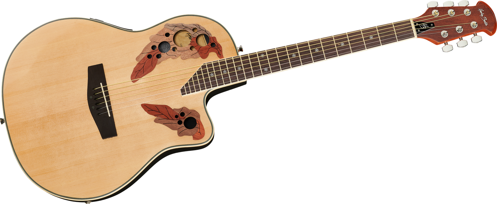 acoustic-electric steel-string guitar Harley Benton HBO-850NT