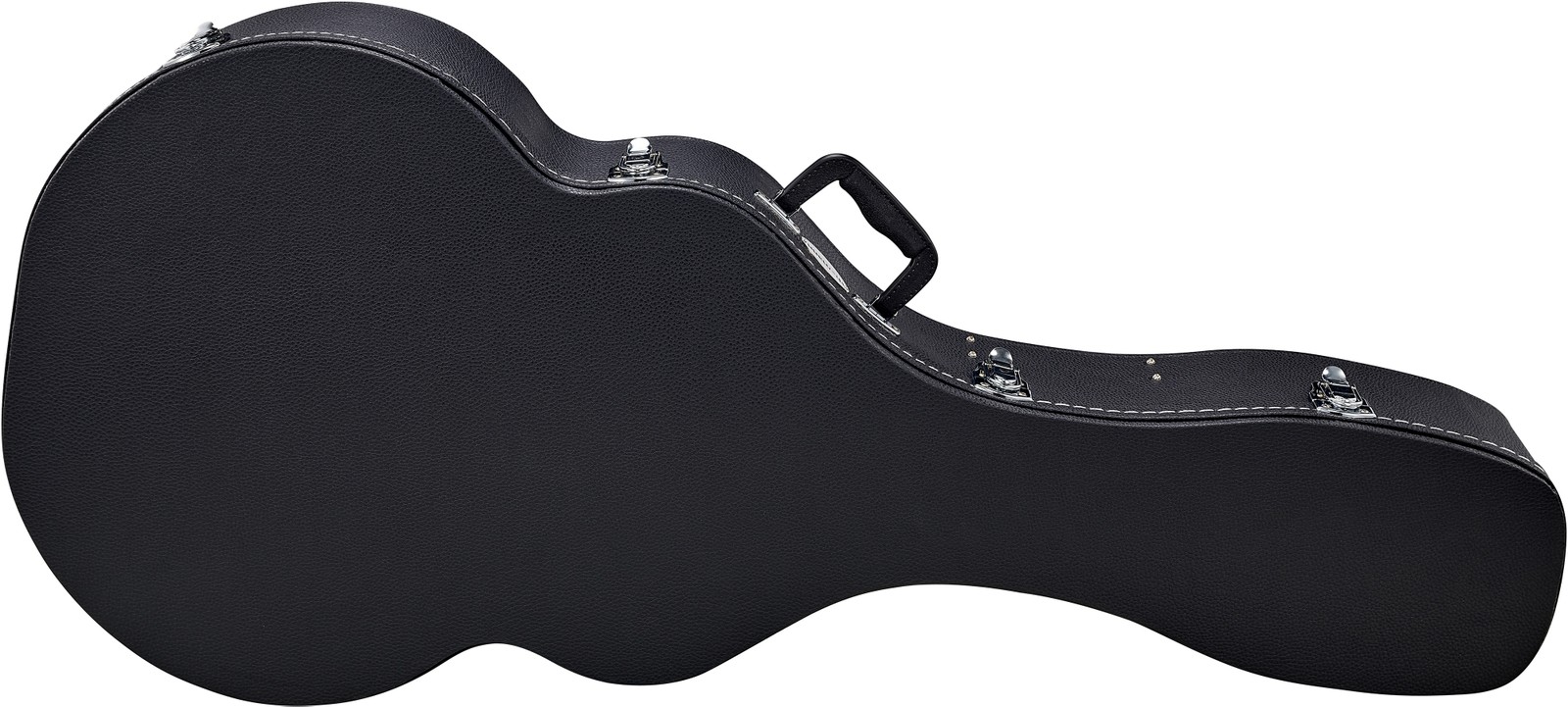 Schwarzer Gitarrenkoffer für Jumbo Westerngitarre