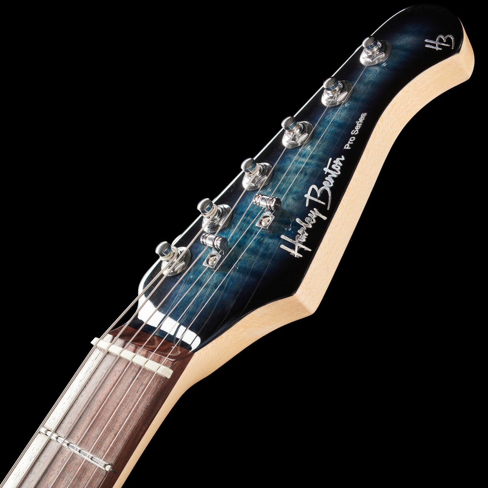 harley benton headstock and ebony fingerboard