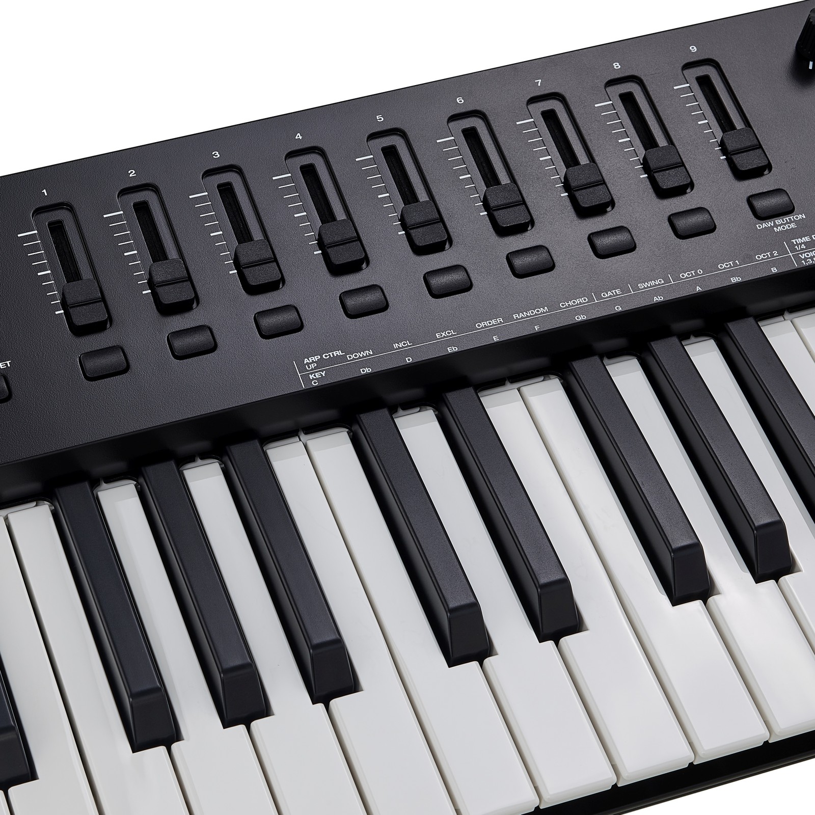 Fader auf dem M-Audio Oxygen 49 MKV