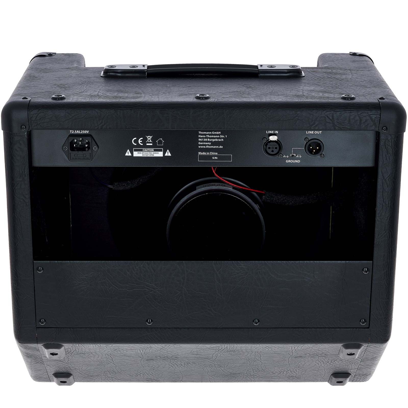 Harley Benton Harley Benton G112A-FR von hinten