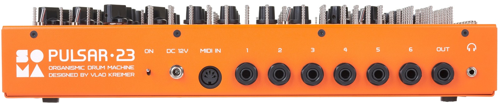 SOMA Pulsar-23 Orange, Rückseite