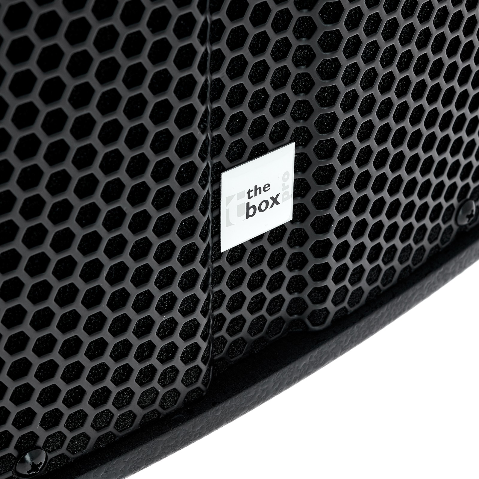 the box pro Logo an der Achat 110 M Fullrange-Box