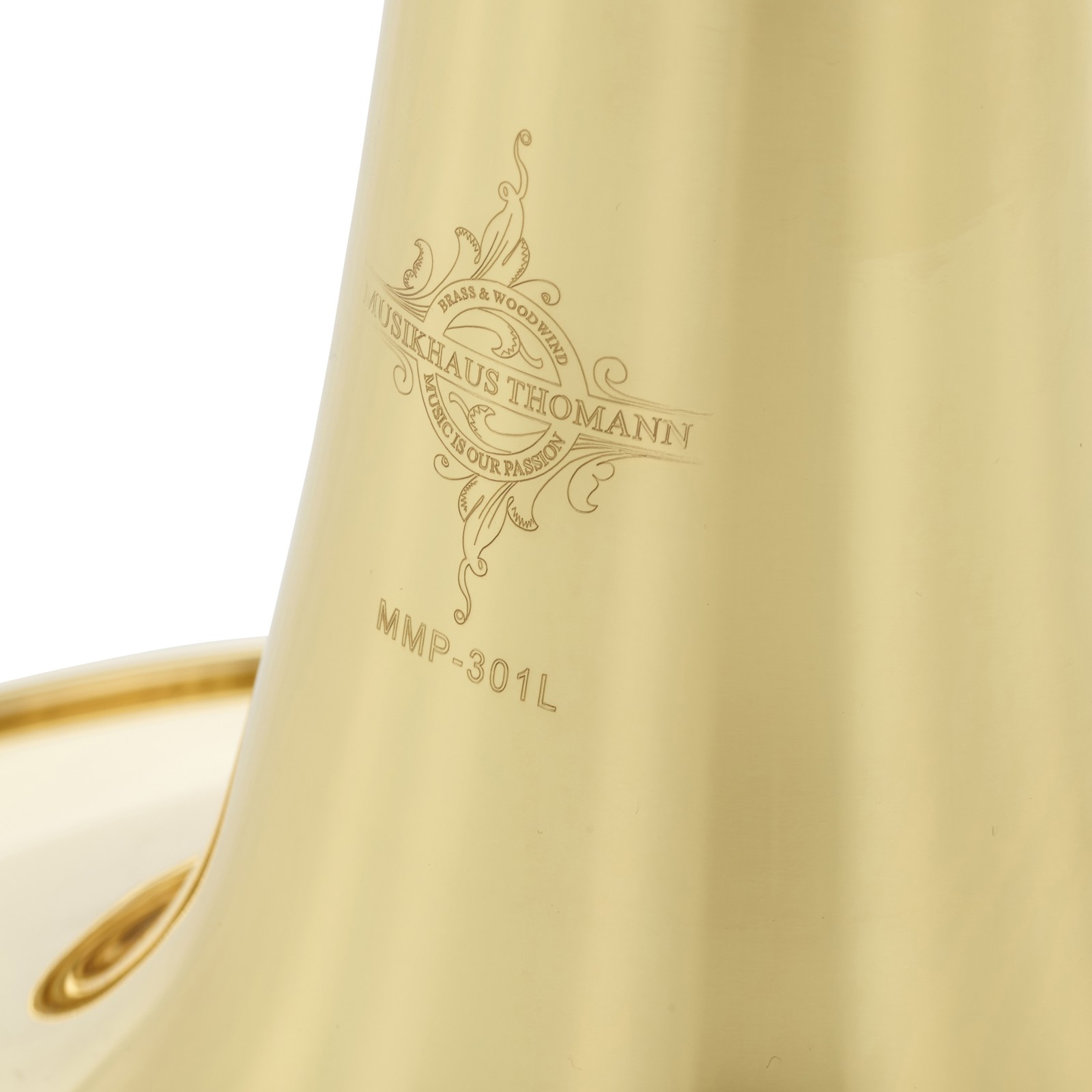 Schallbecher der Thomann MMP-301 L Mellophone mit Herstellergravur