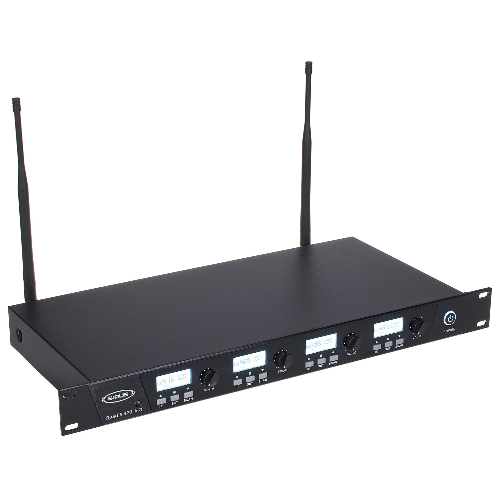 Sirus Quad R 470 4-Kanal UHF Funkempfänger