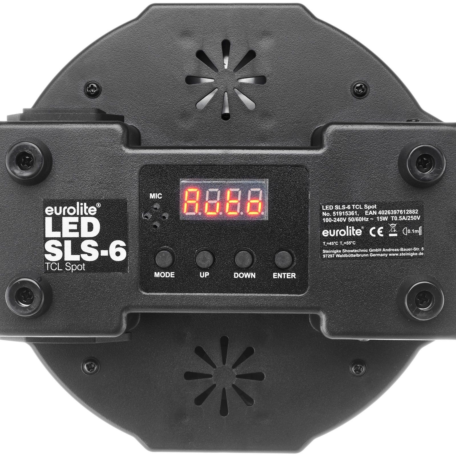 Eurolite LED SLS-6 TCL Spot Bedienpanel