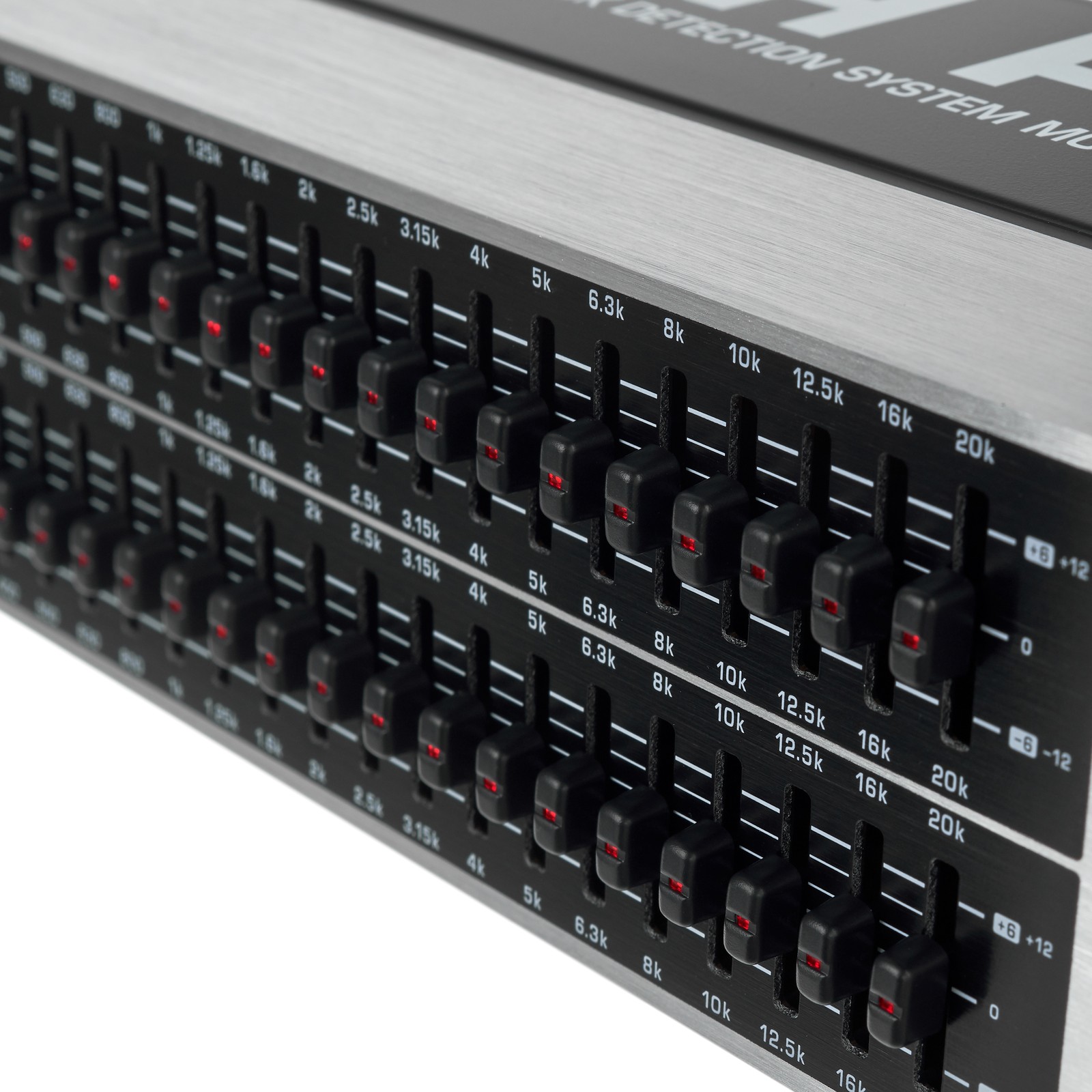 Frontseite des Behringer FBQ3102HD Ultragraph Pro 31-Band EQ