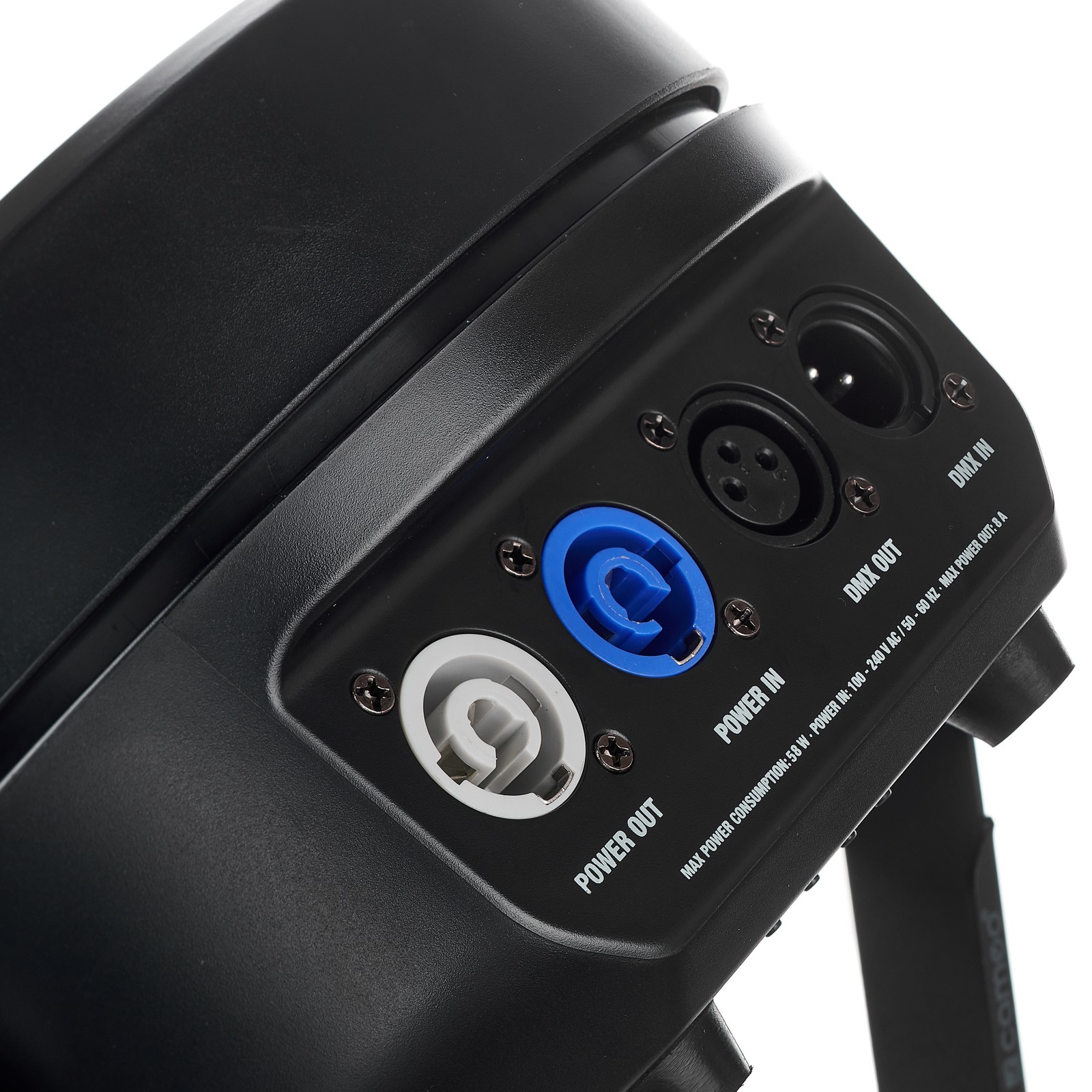 Anschlüsse des Cameo ROOT Par 6 