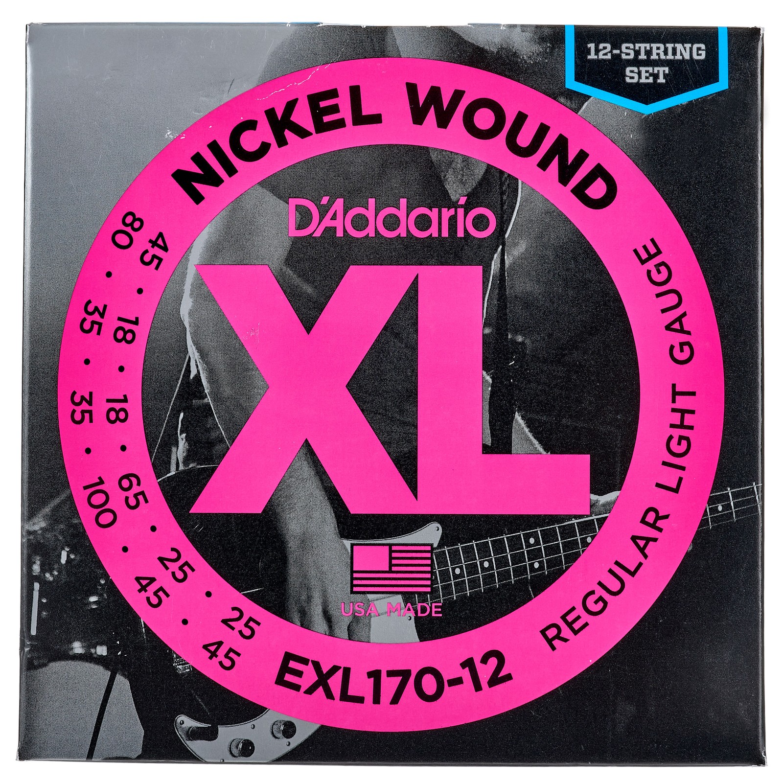 Daddario EXL170-12 Saitensatz für E-Bass