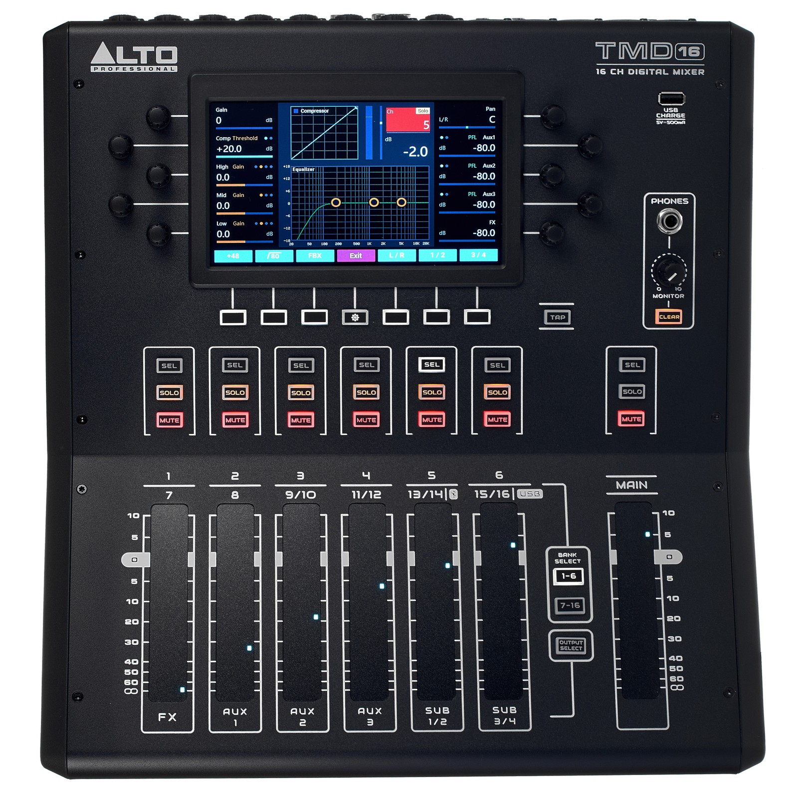 Alto TMD 16 16-Kanal-Digitalmixer