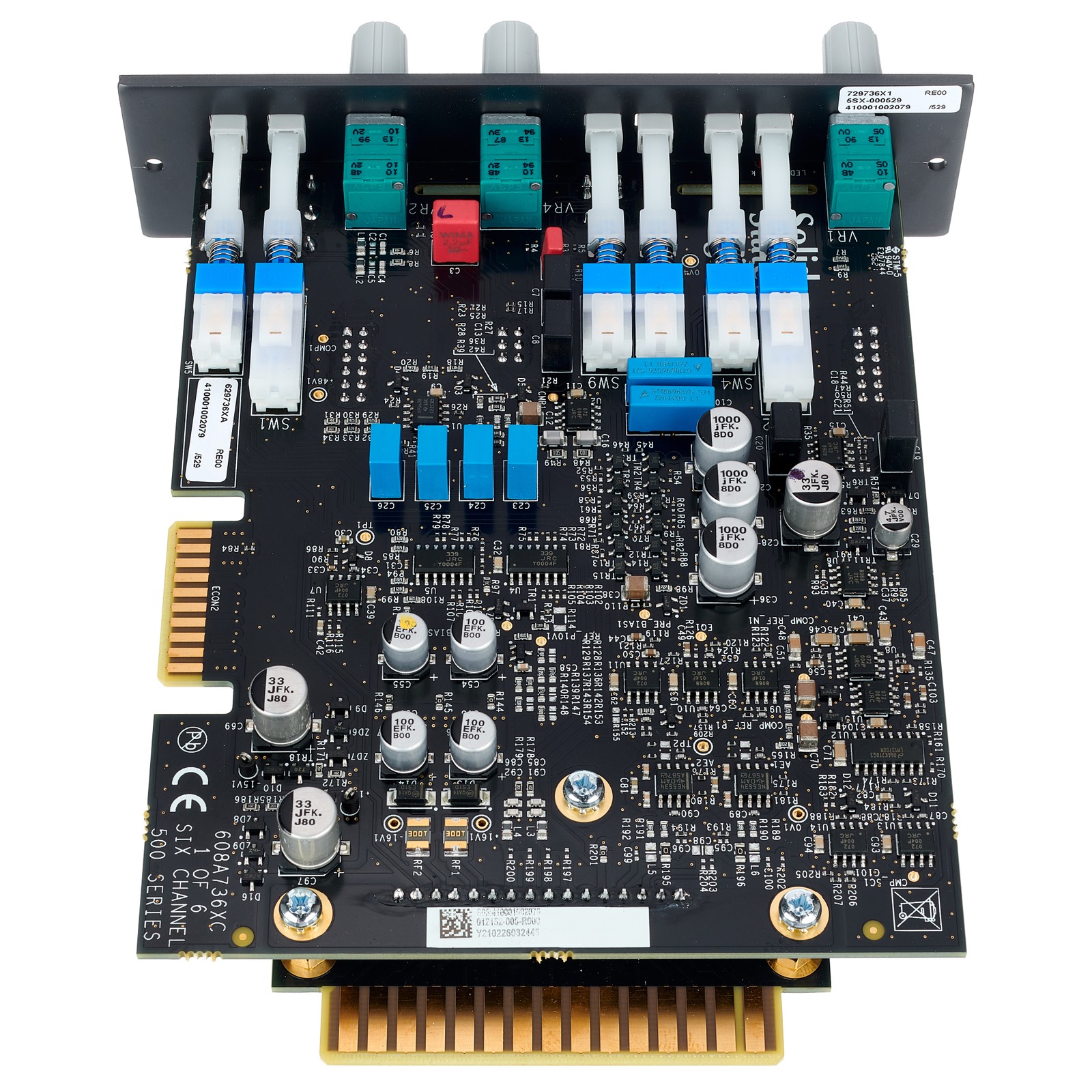 SSL 500-Series SiX Channel board