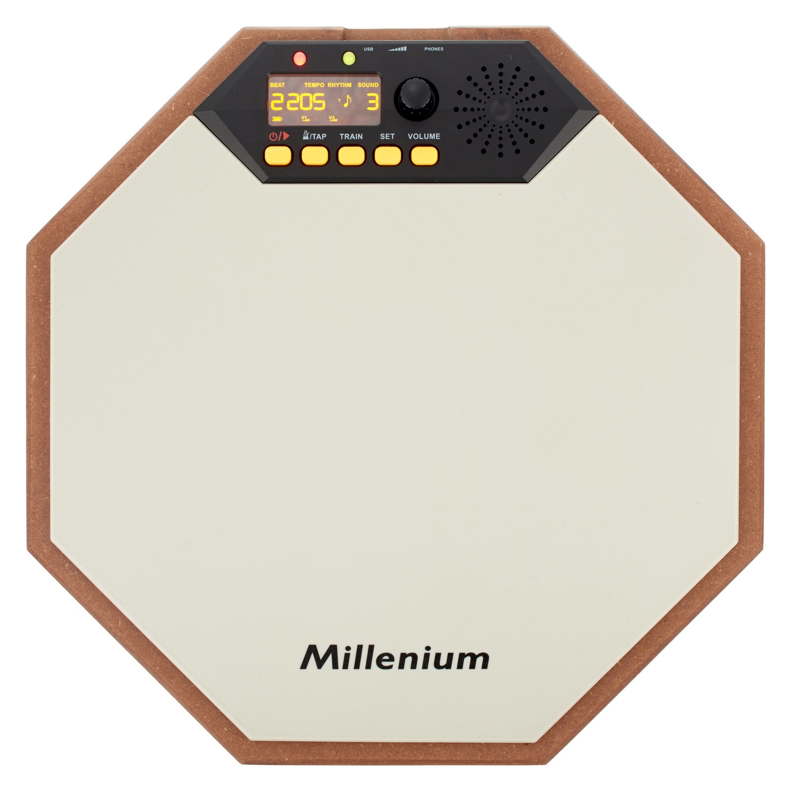 Millenium R1 12" Metronome Practice Pad