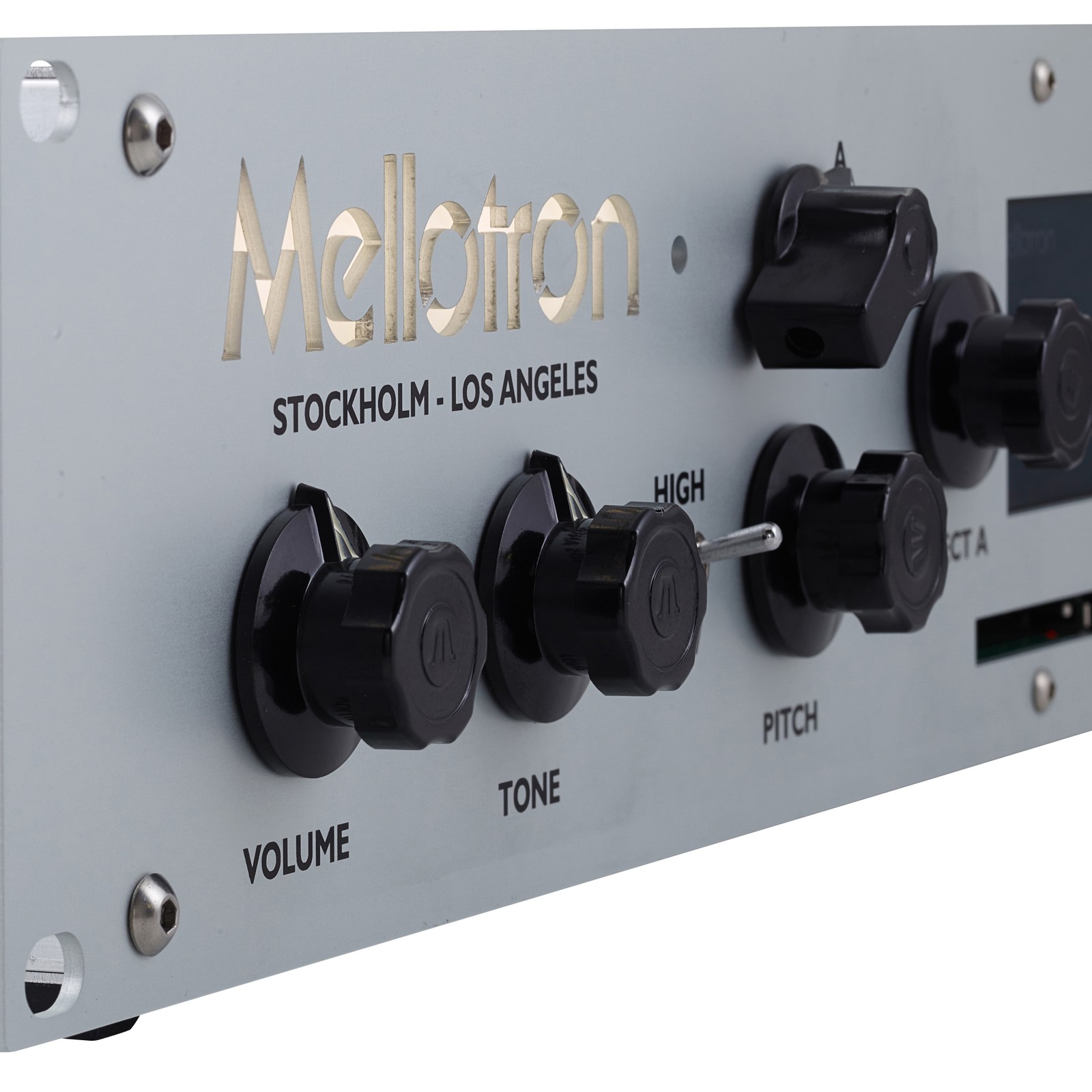 Regler am Mellotron M4000D Rack